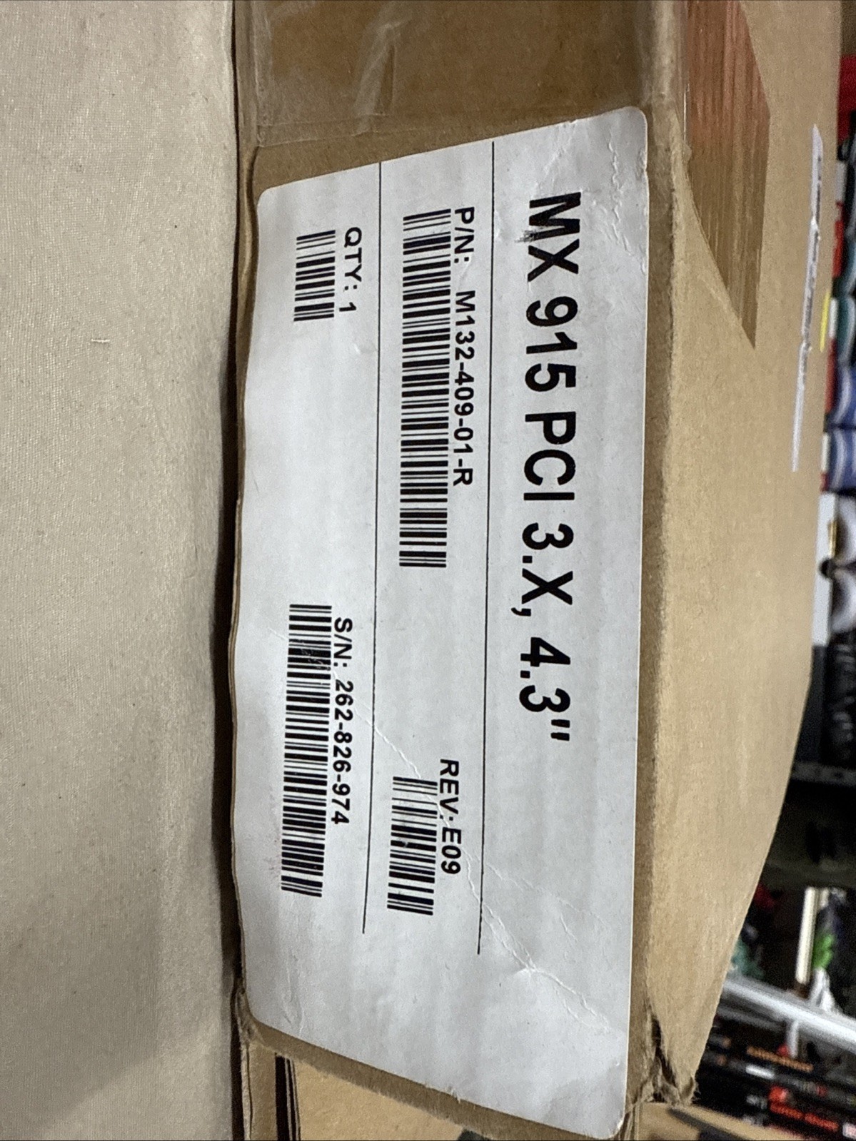 Verifone M132-409-01-R Fixed/Vehicle Mount Data Terminal Pa04210007111 Sealed