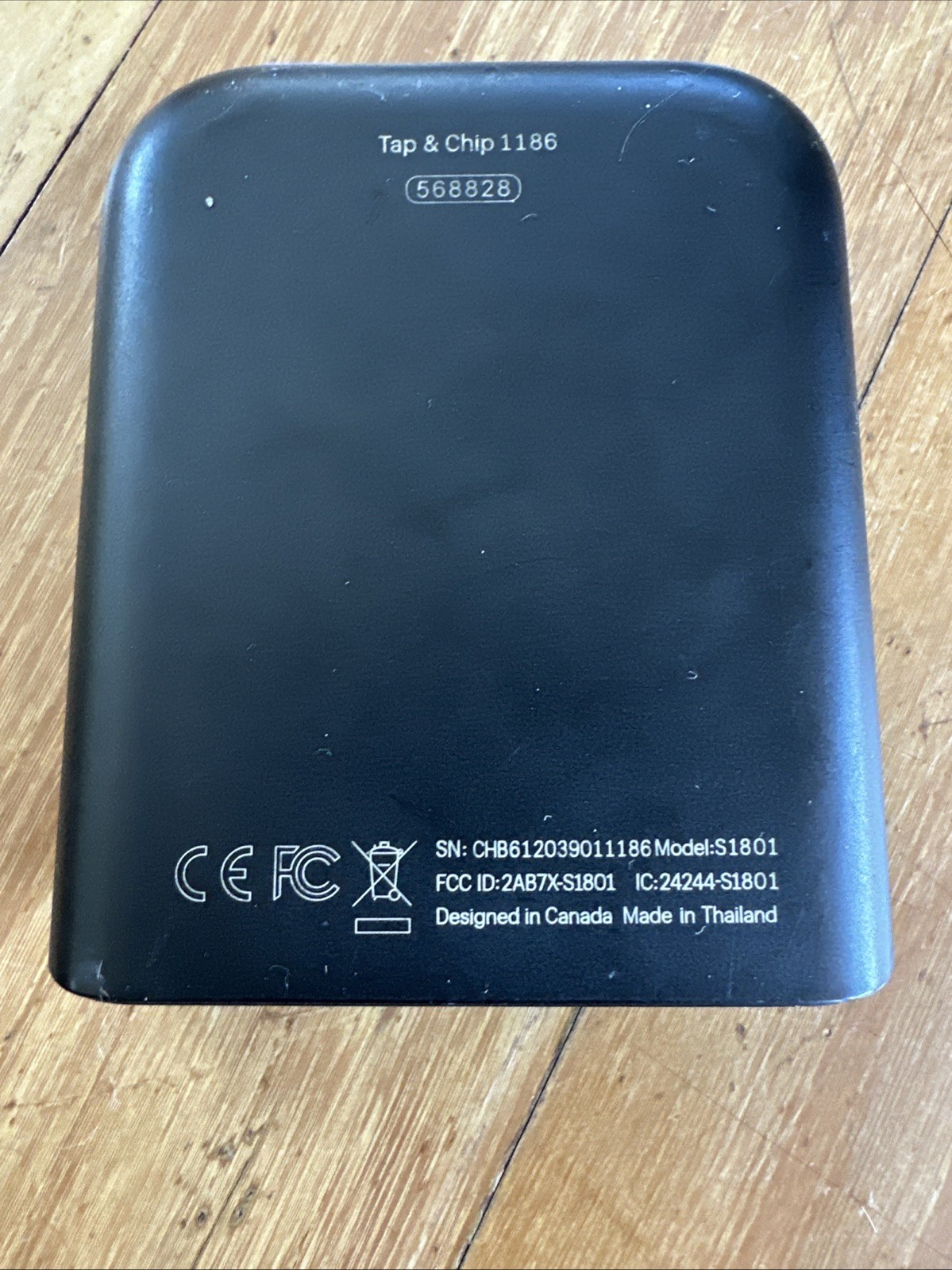 Shopify Tap & Chip Card Reader S1801 Used – No Cable – Reader Only
