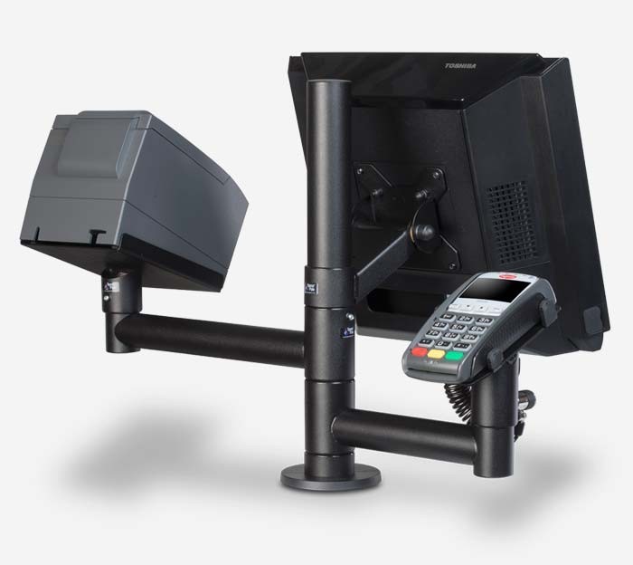 Modular SpacePole Multi-Peripheral Mounting Setup