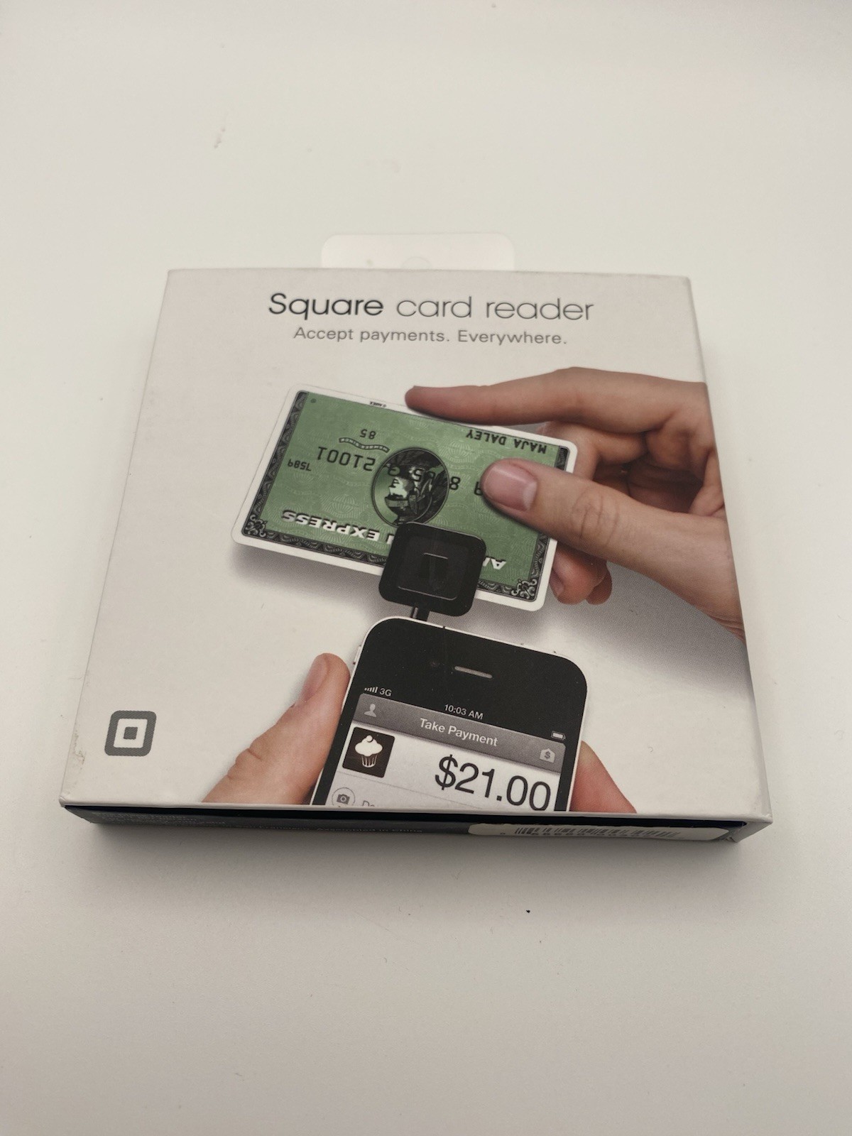 Square Remote Credit Card Reader Scanner for iPhone iPad and Android Cell Phones