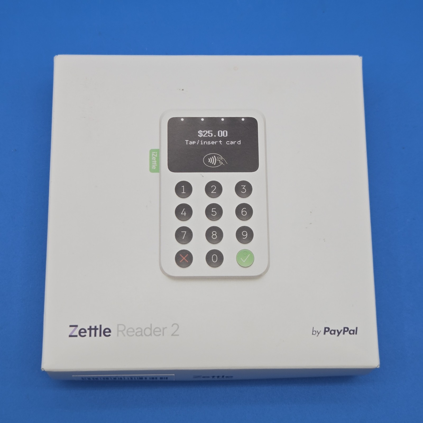 New Sealed Zettle Reader 2 by PayPal Card Reader Chip PIN Contactless 0016US01