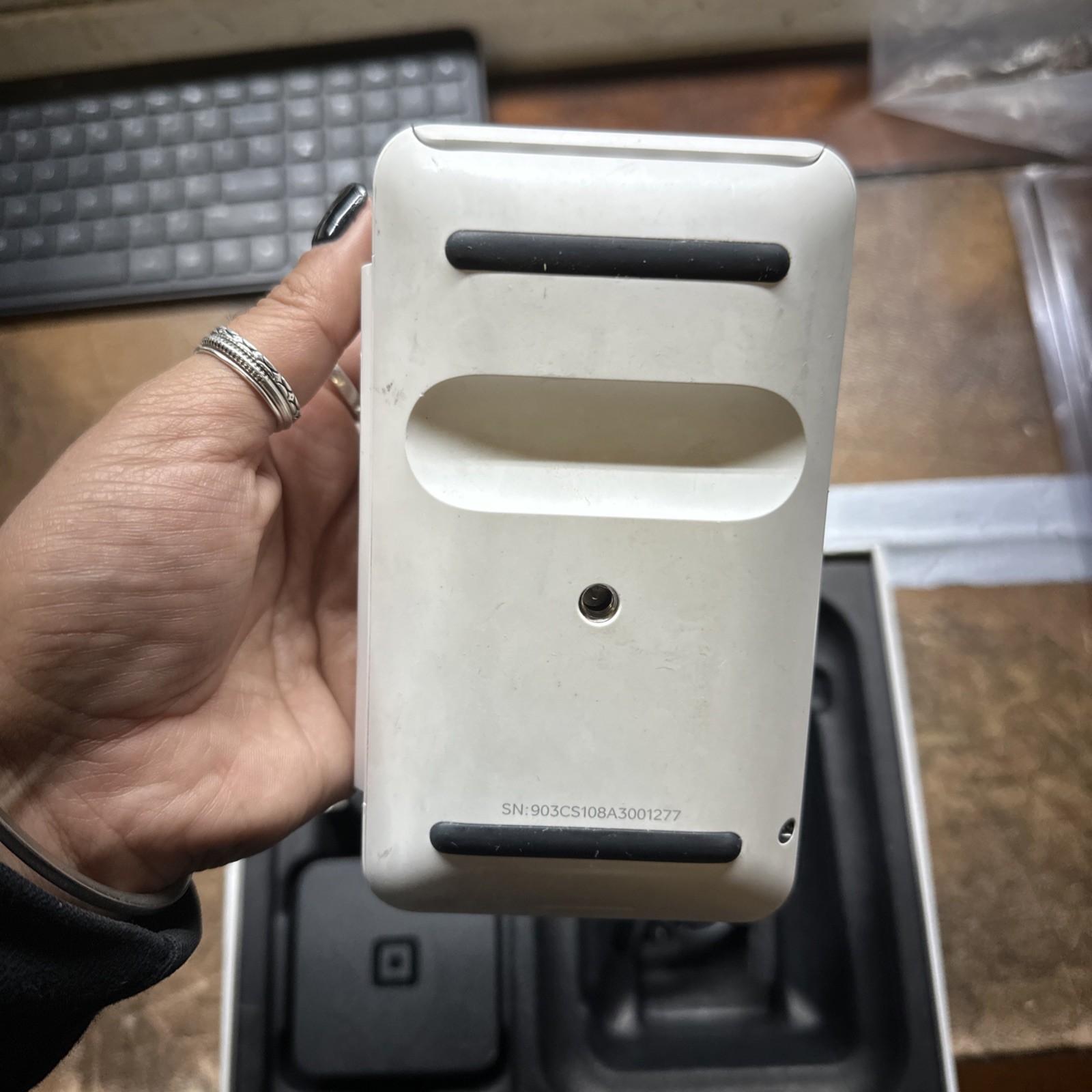 Square terminal used Two Chargers Included