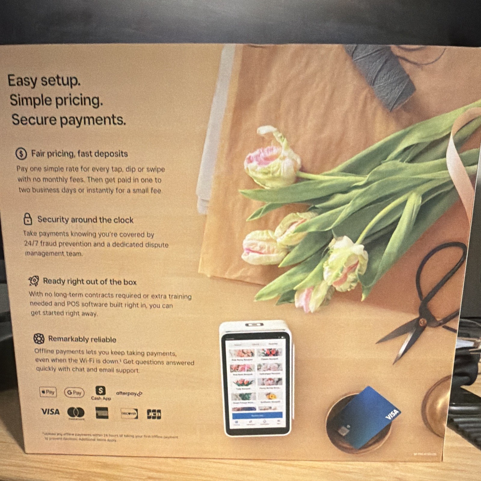 Square Terminal SPD2-01 Credit Card POS Wi-Fi