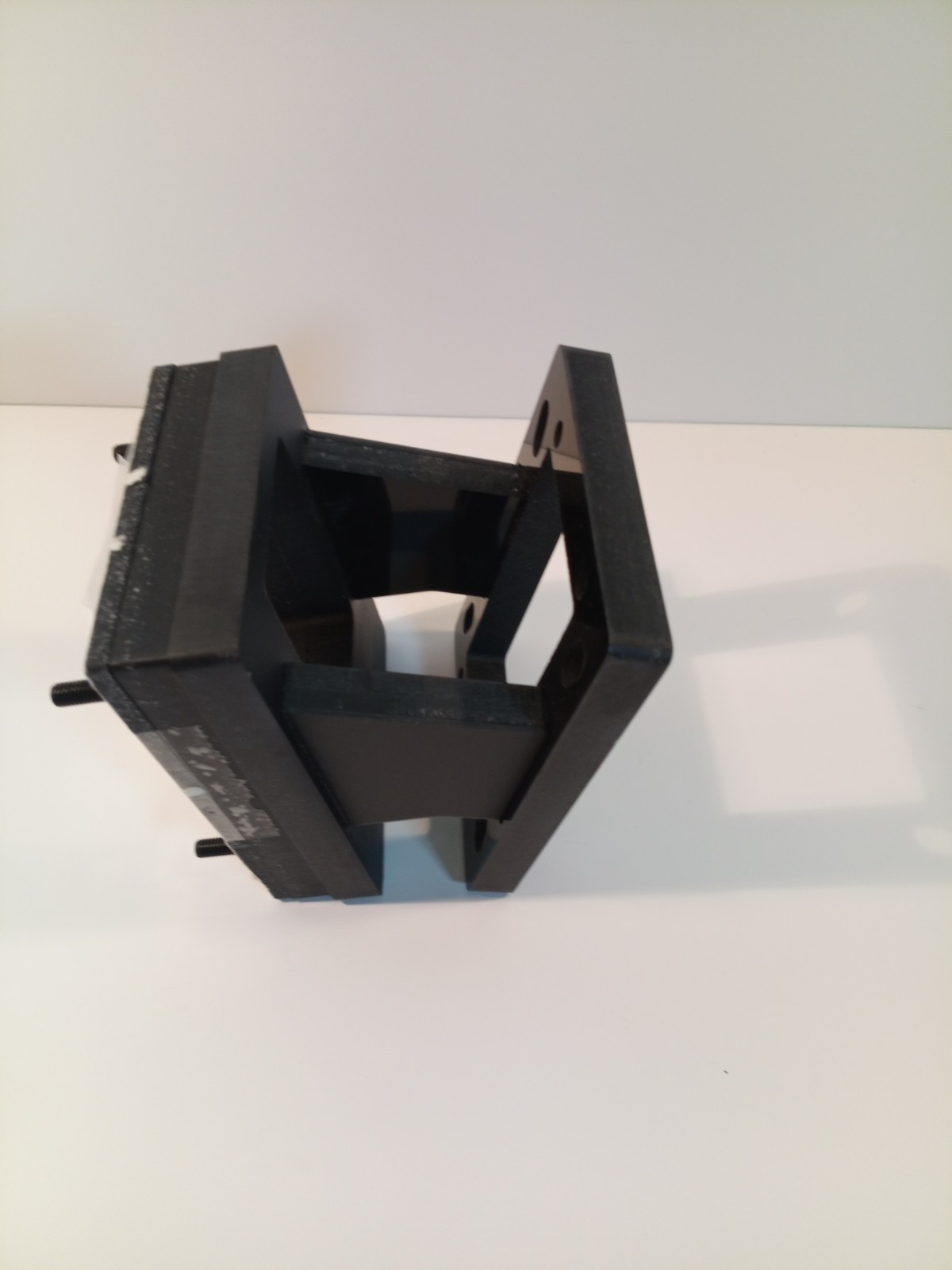 Parlevel Systems POS Kiosk Angled Card Reader Mounting Bracket, Black