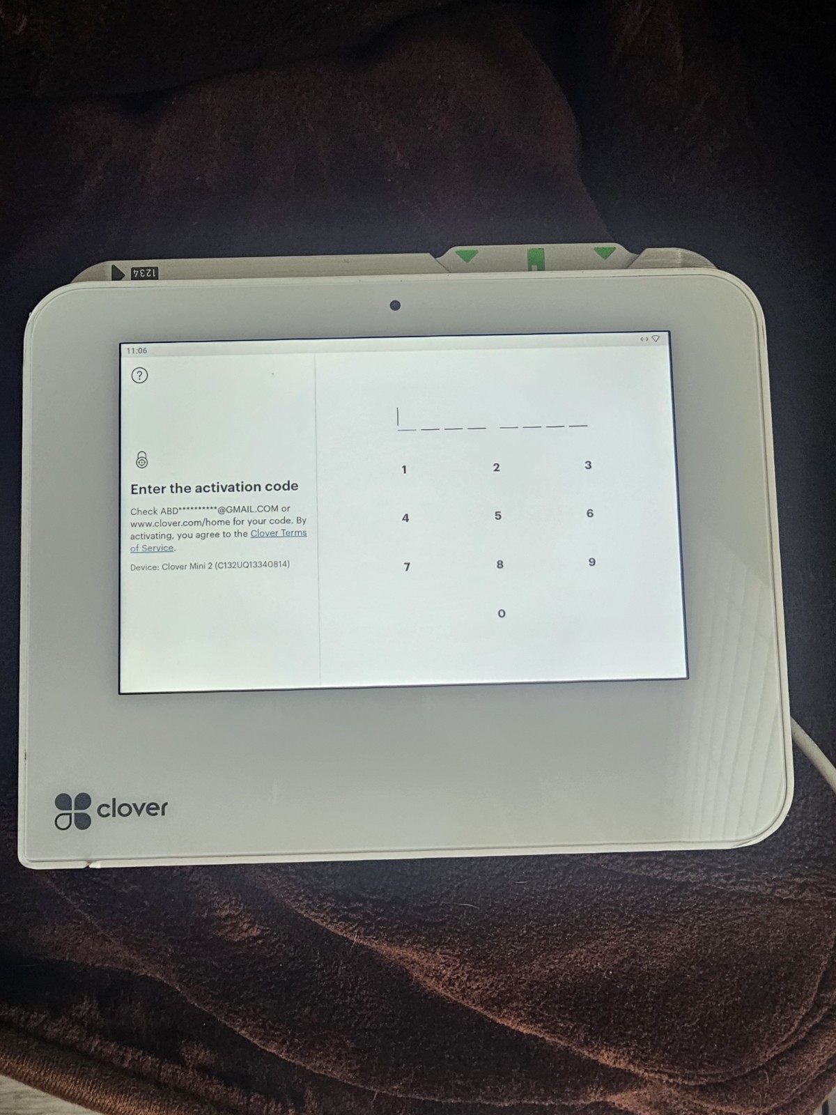 clover pos system Comes With All Cables.