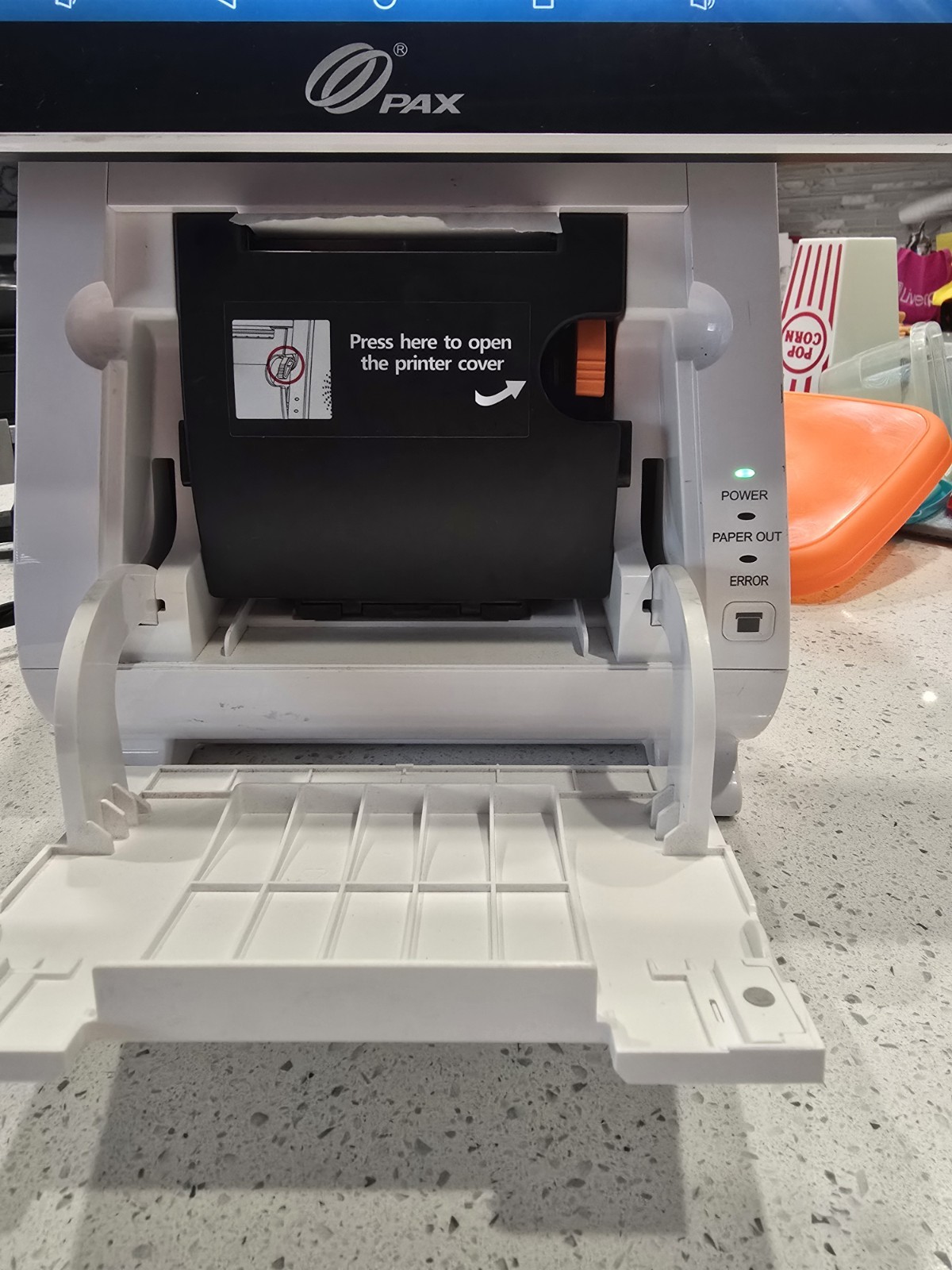 PAX E800 Point Of Sale System Android Payment Terminal Sold As Is/JUA2330