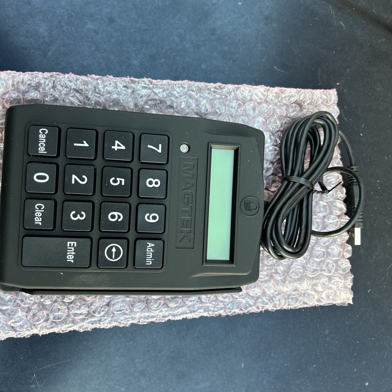 LOT OF 15)— New 21087008 Dynapad Magnetic Card Readers Keypad Black USB