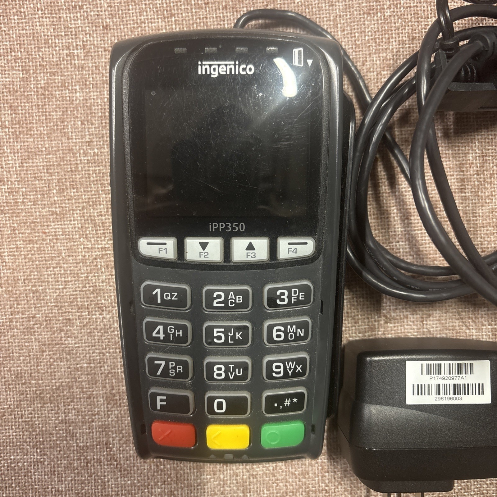 Ingenico iPP350 / USB Cable / Tested / Card Swipe/ power cord