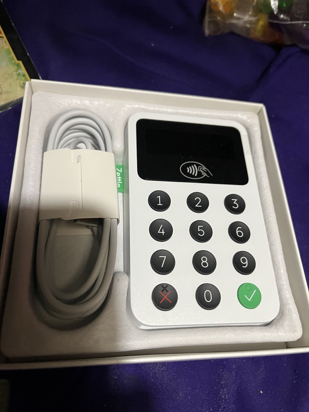 Zettle Reader 2 White by PayPal | Contactless Chip & PIN | New Open Box