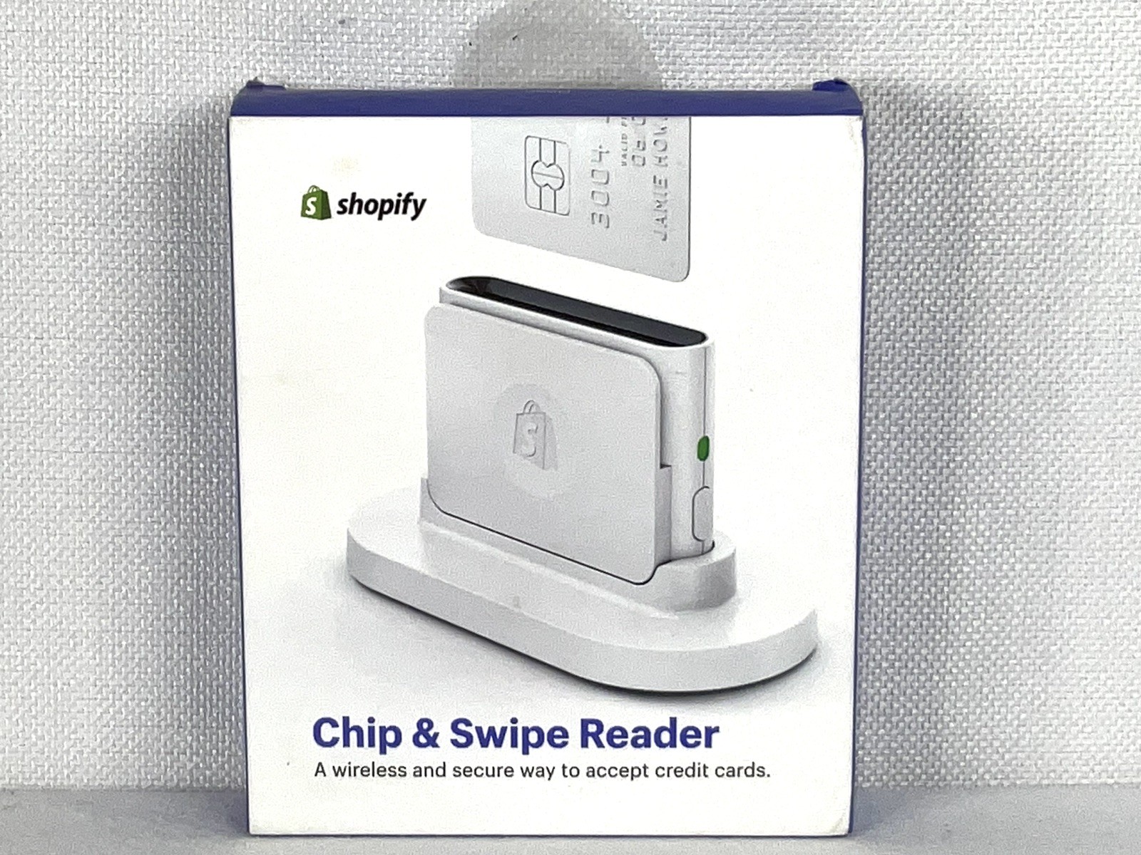 Shopify Chip and Swipe Credit Card Reader White Model S1701 New in Box