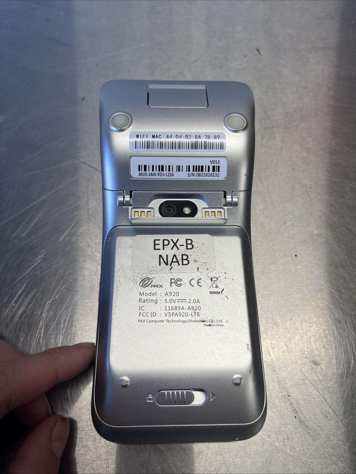 PAX A920 Touchscreen Credit Card Payment Terminal