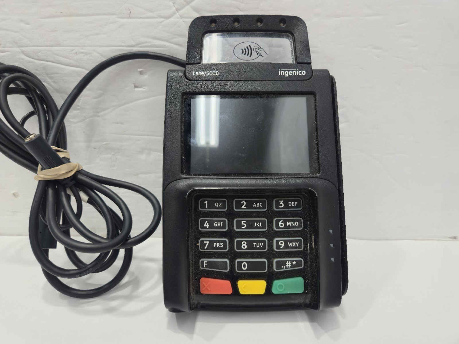 Ingenico Lane/5000 Credit Card Terminal POS LAN500-USPHX16A-PARTS/REPAIR