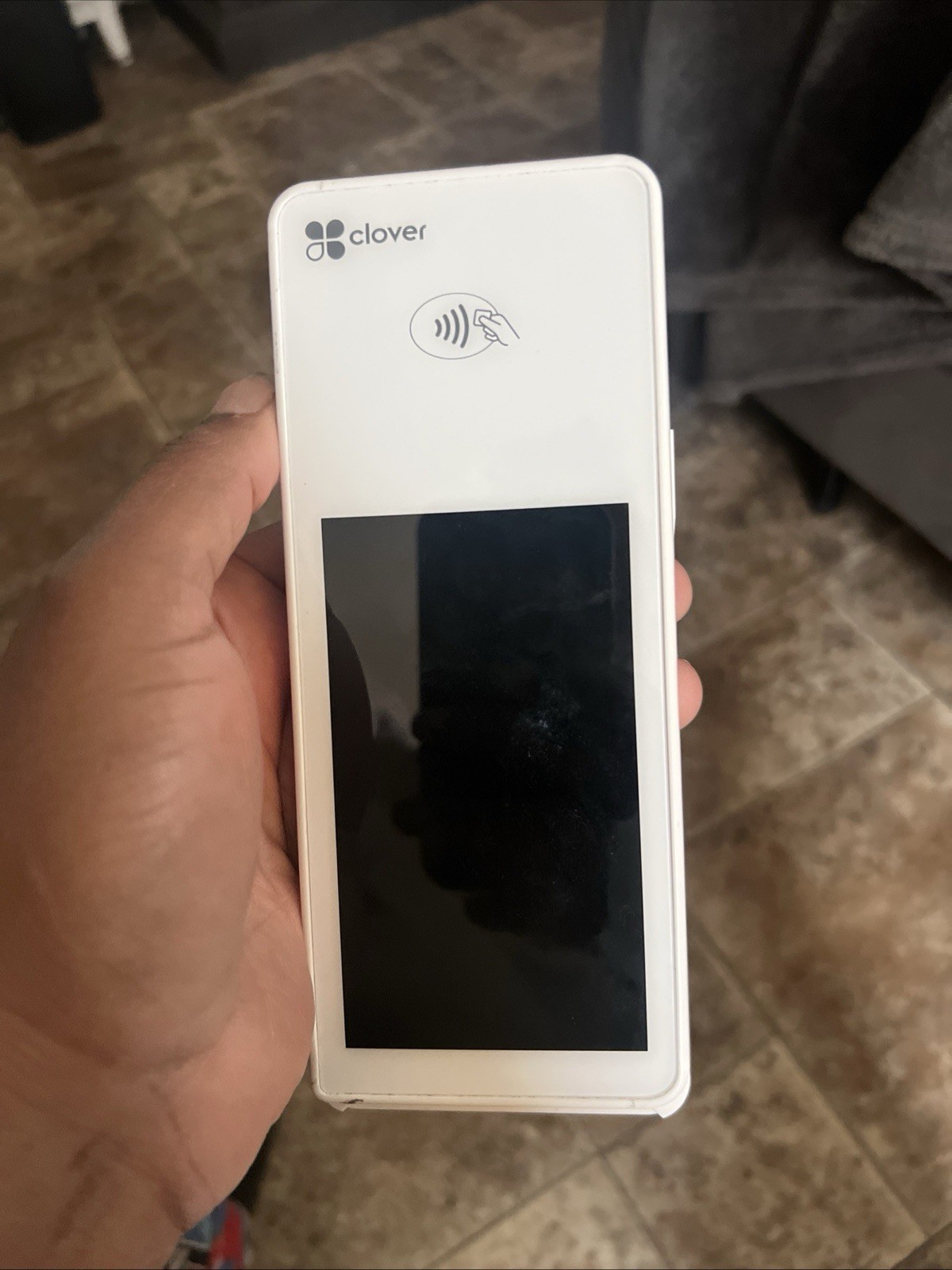 Clover Flex C403 POS Wi-Fi TOUCH Handheld READ DESCRIPTION