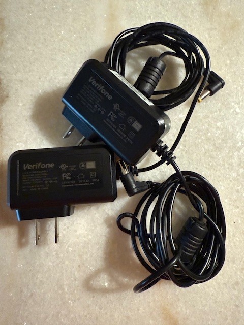 VeriFone Power Supply for MX915, MX925, PWR132-003-01-A, Model No AU1121206u