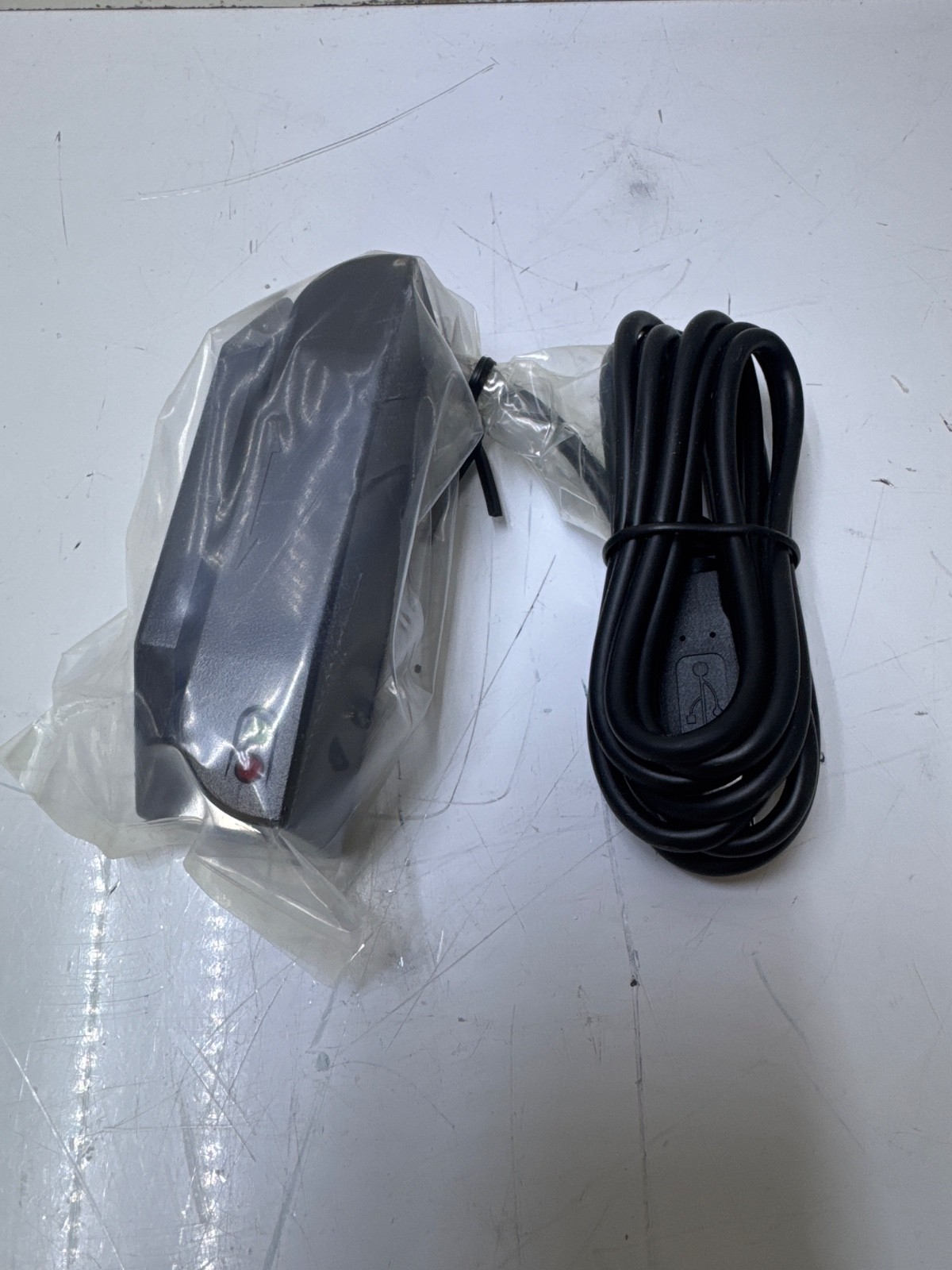 Tysso TMSR-380-33-U-SB Compact Magnetic Stripe Card Reader