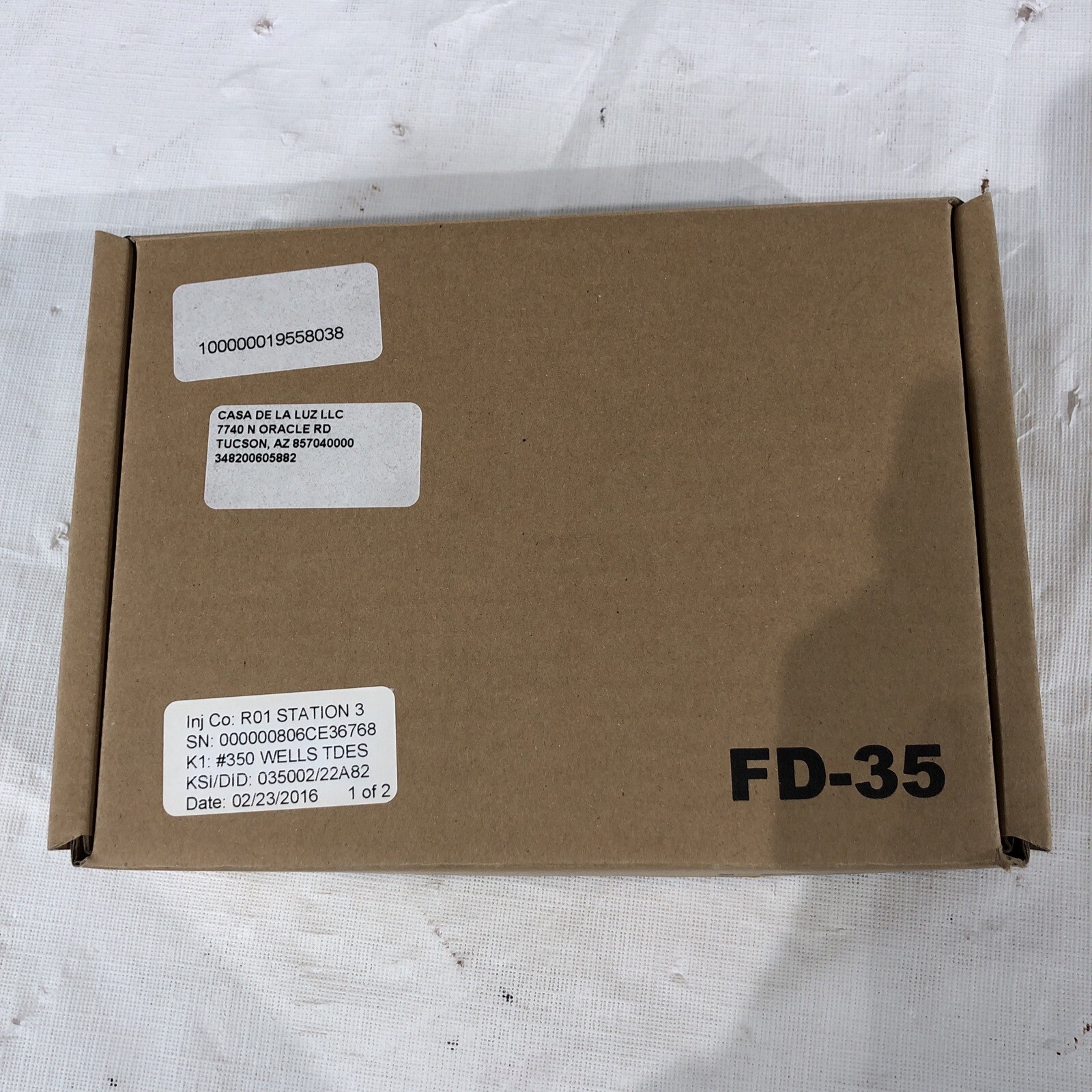 First Data FD130 Duo Credit Card Terminal with FD35 Keypad (tap, EMV)