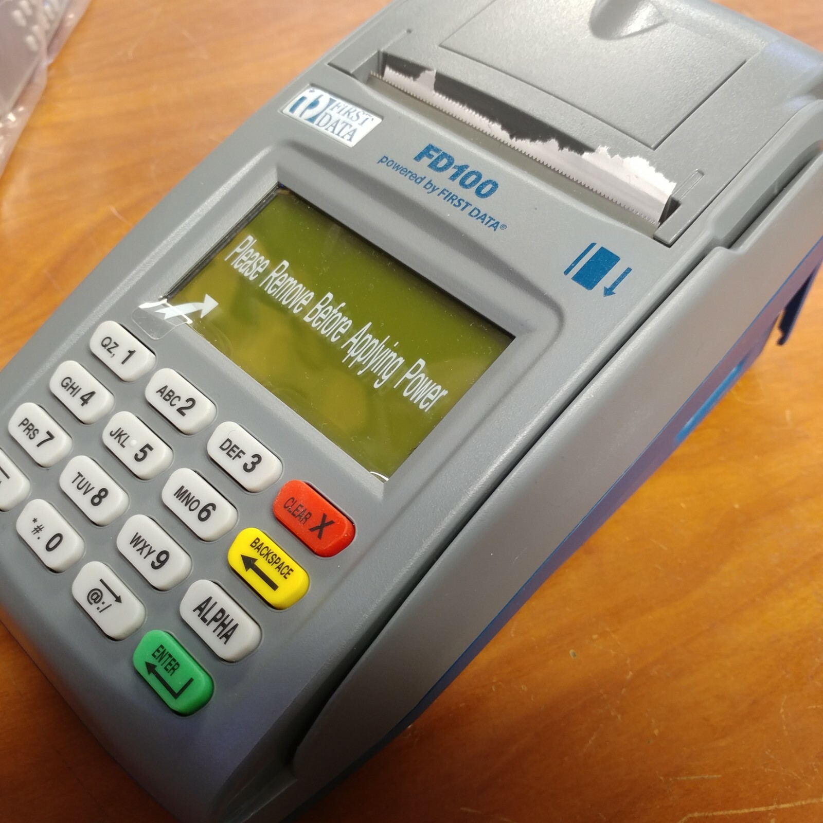 First Data FD100 Credit Card Terminal
