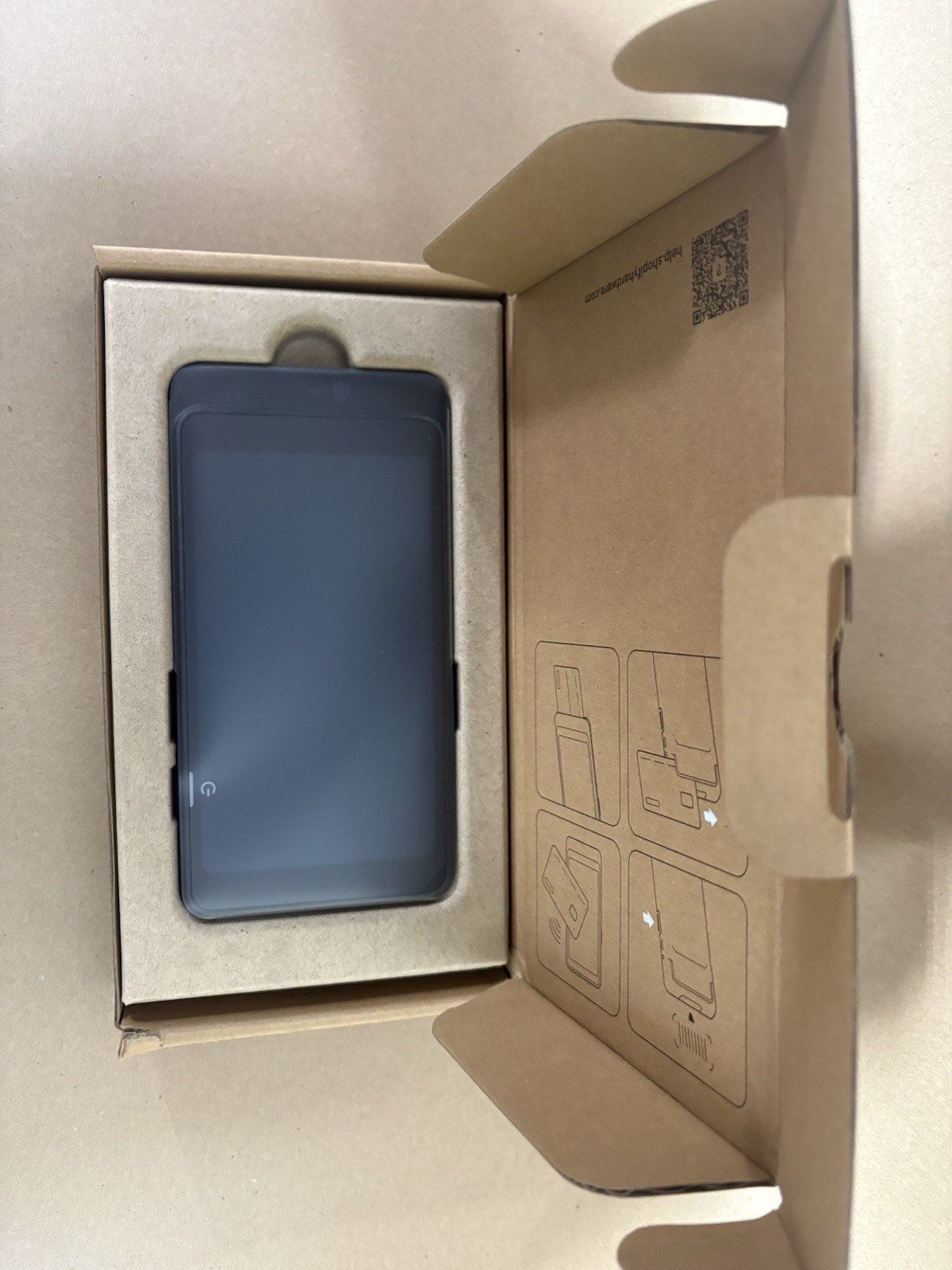 Shopify POS Go Handheld Portable Card Reader Barcode Scanner S2001
