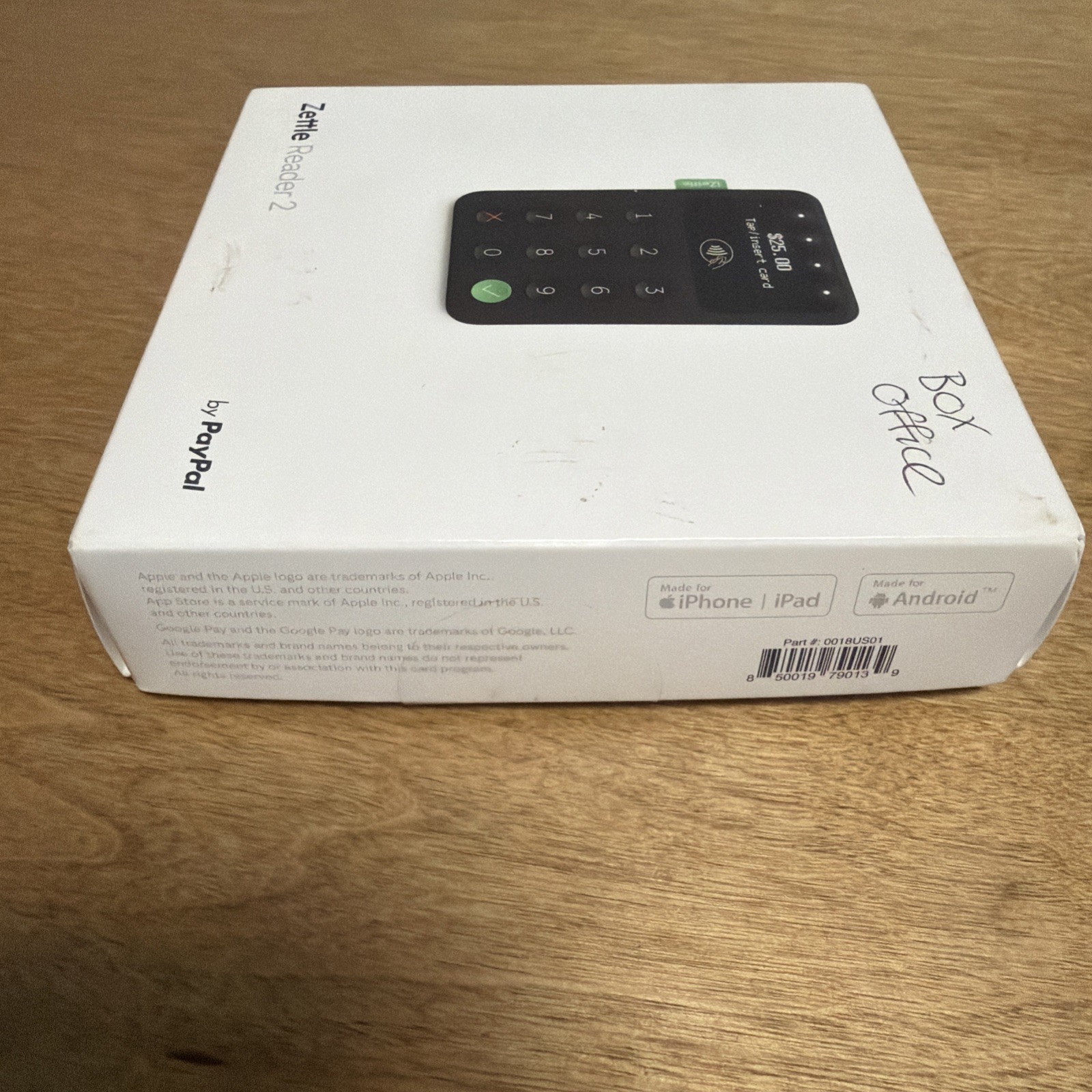 PayPal Zettle Reader 2 Mobile Credit Card Terminal POS Bluetooth Black – Boxed
