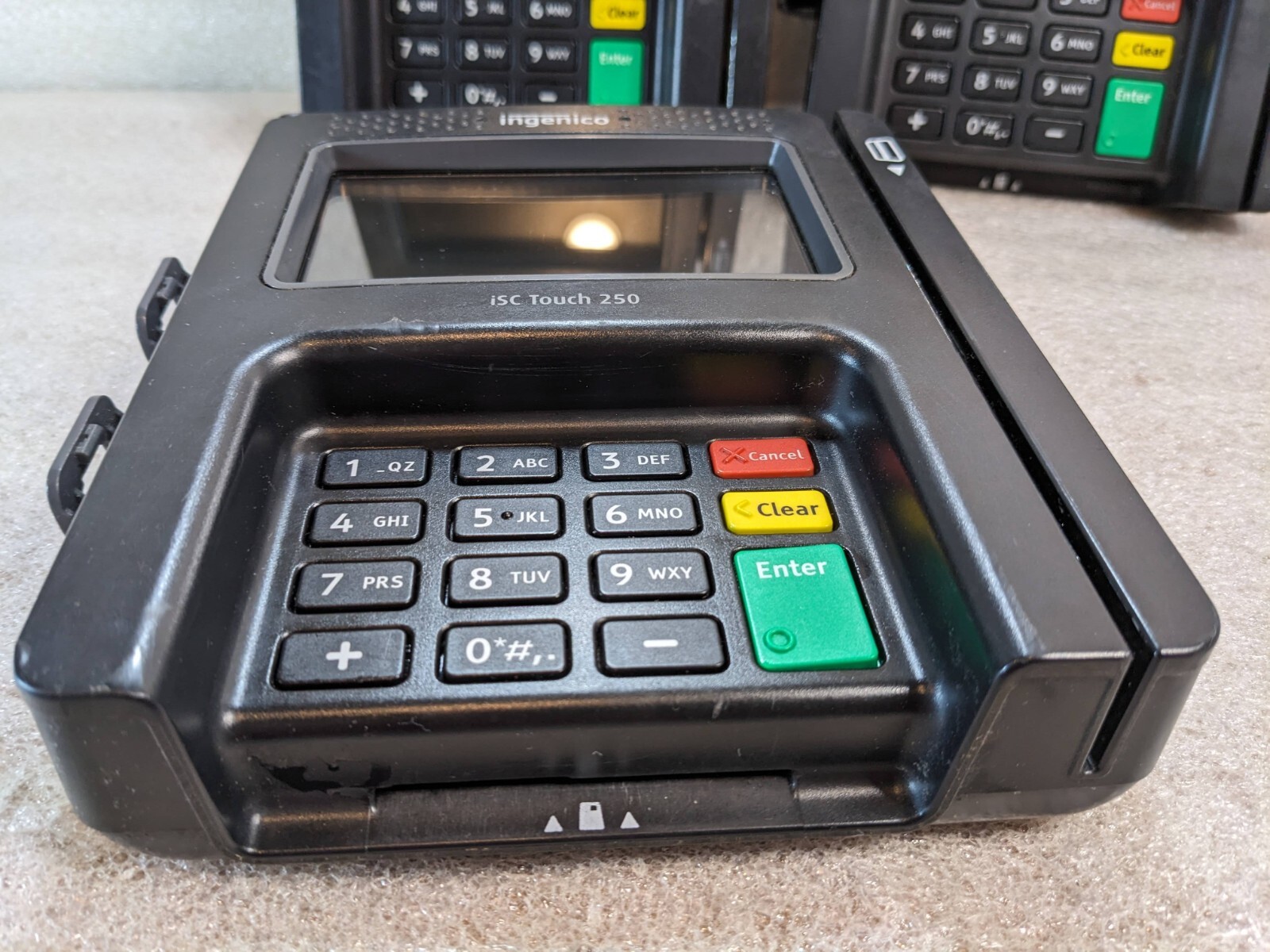 🔥Lot of 3🔥 Ingenico ISC Touch 250 Payment Terminal ISC250-V4 – Untested