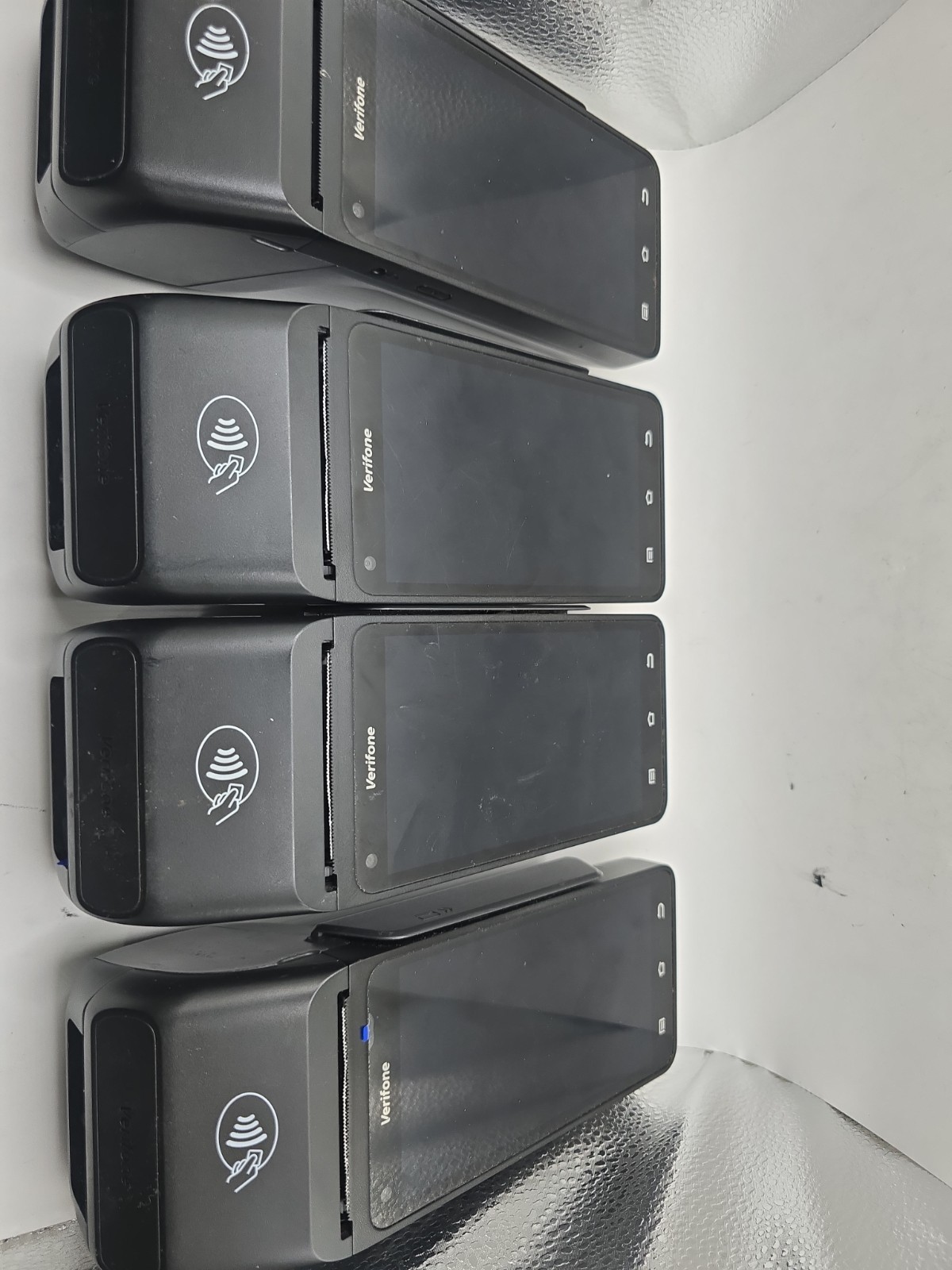 Lot Of 4 Verifone T650c Credit Card Terminal POS Device LOCKED