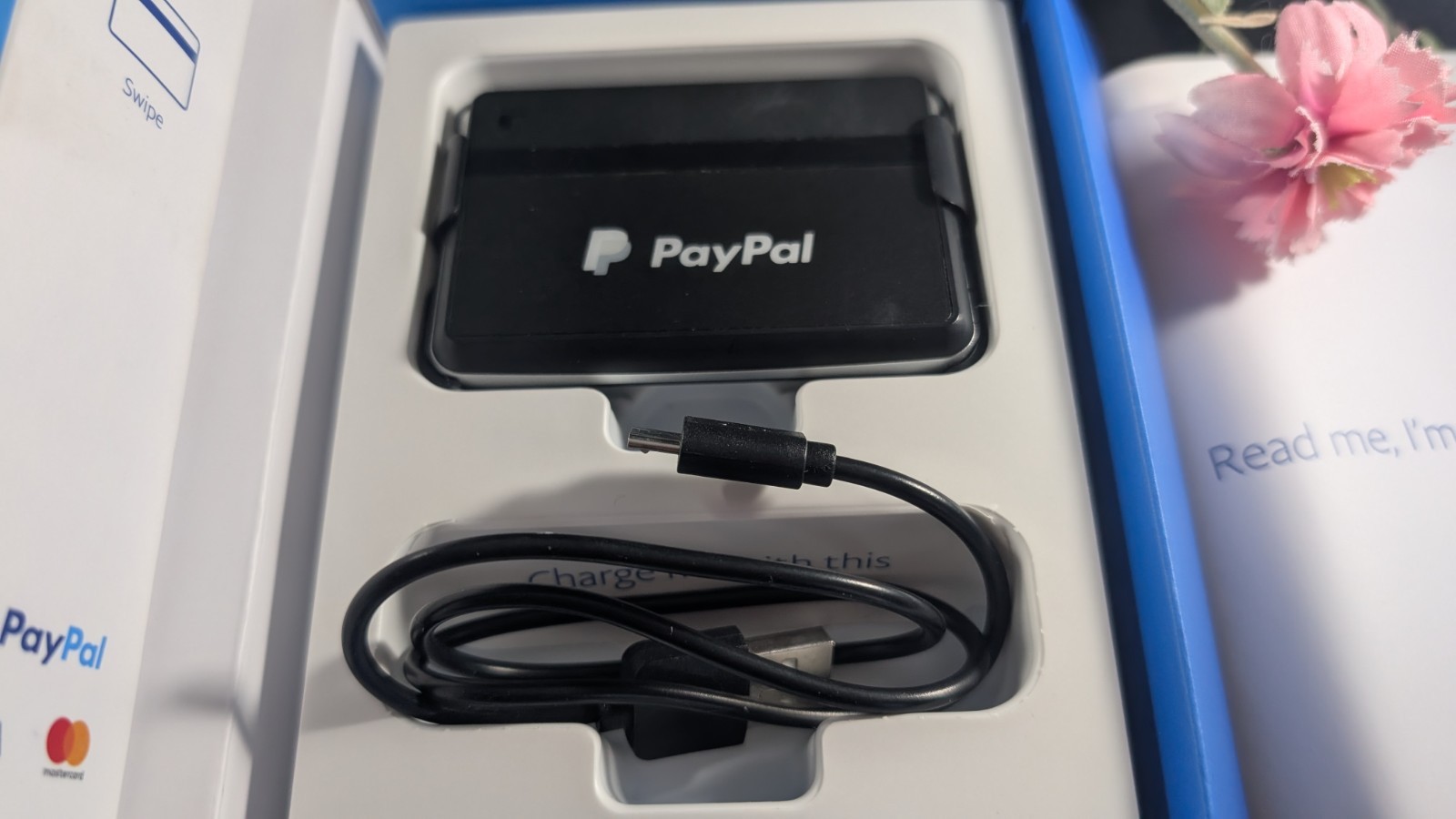 PayPal Chip And Swipe Reader Accept Debit Or Credit