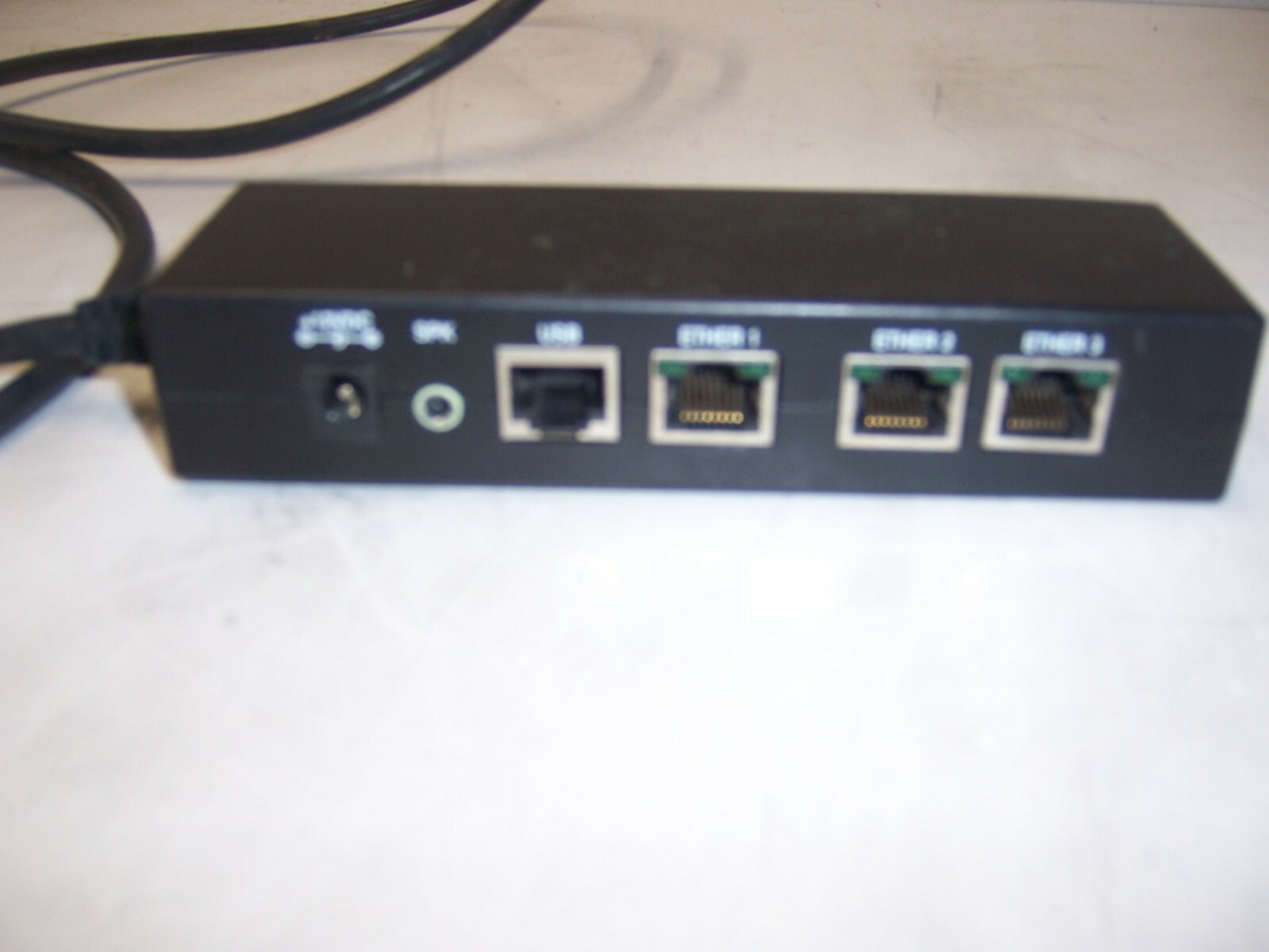 24173-02-R Verifone Purple Multiport Ethernet Switch Cable with AC Adapter (M1)