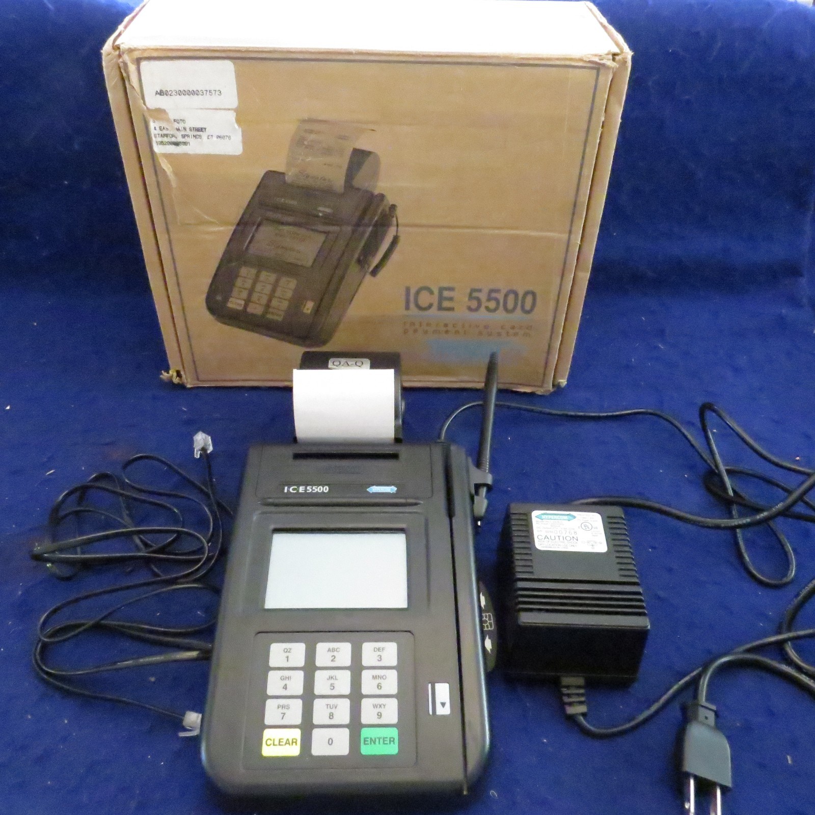 Hypercom ICE 5500 Interactive Card Payment System SEE PICS
