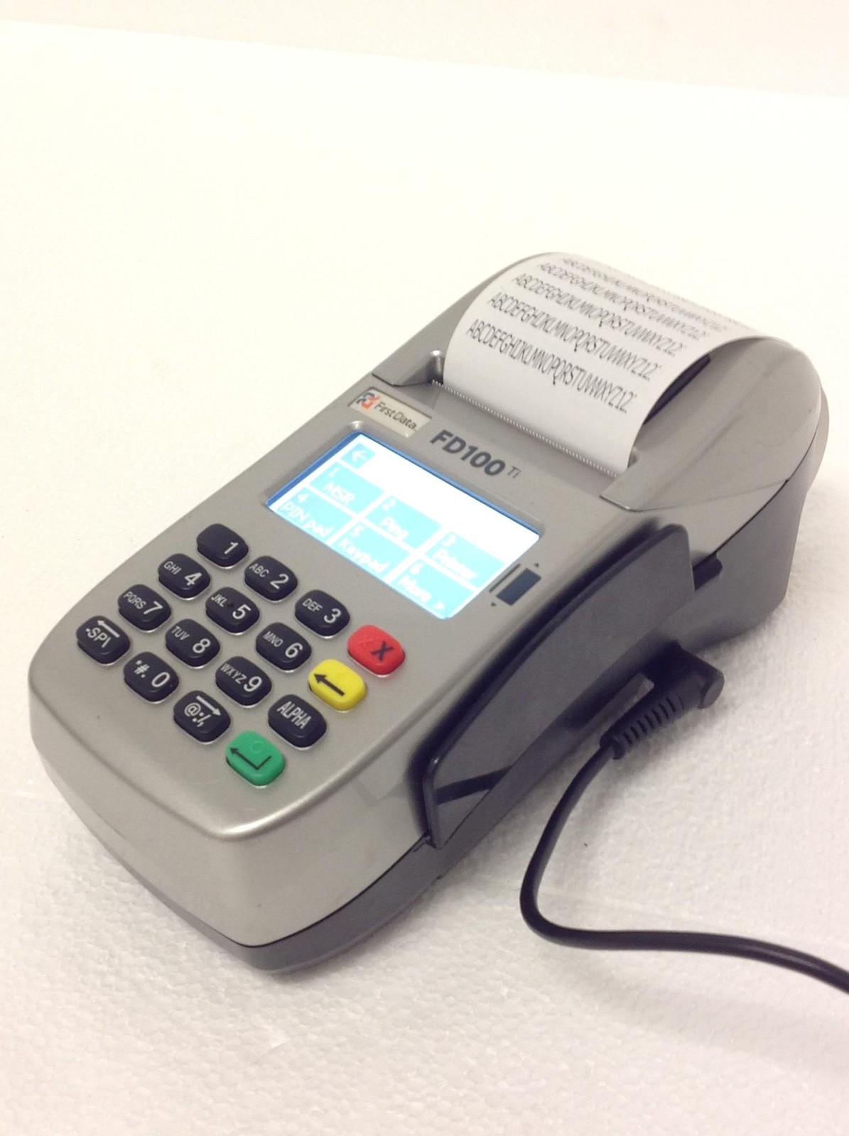 5x FIRST DATA FD100 Credit Card Machine 001864064 WORKING FREE SHIPPING