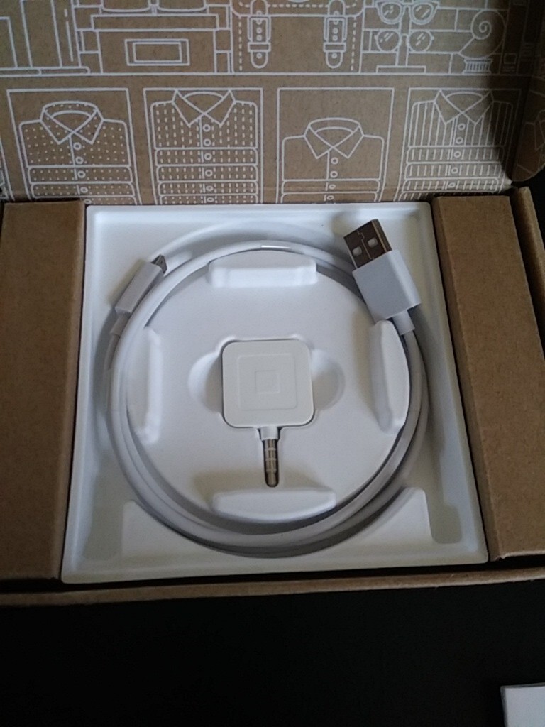 Square Reader Magstripe Reader & Micro USB Cable only NEW
