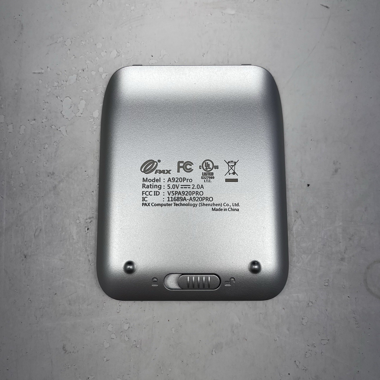 PAX Battery Cover For PAX A920Pro Terminal