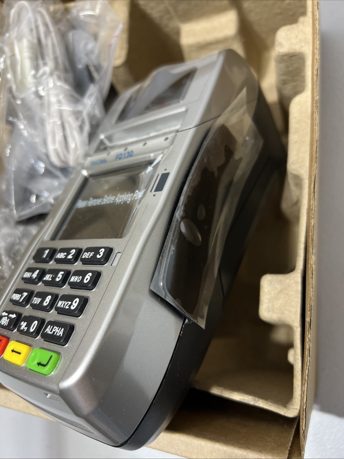 First Data FD130 Credit Card Terminal EMV NFC Payment Processor New In Box