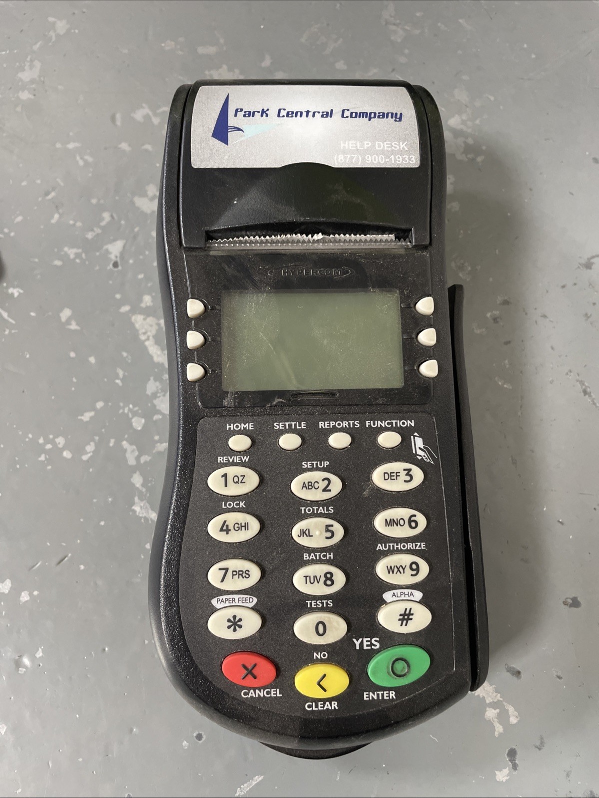Hypercom – T4205 – Transaction Terminal – Credit Card Process Machine