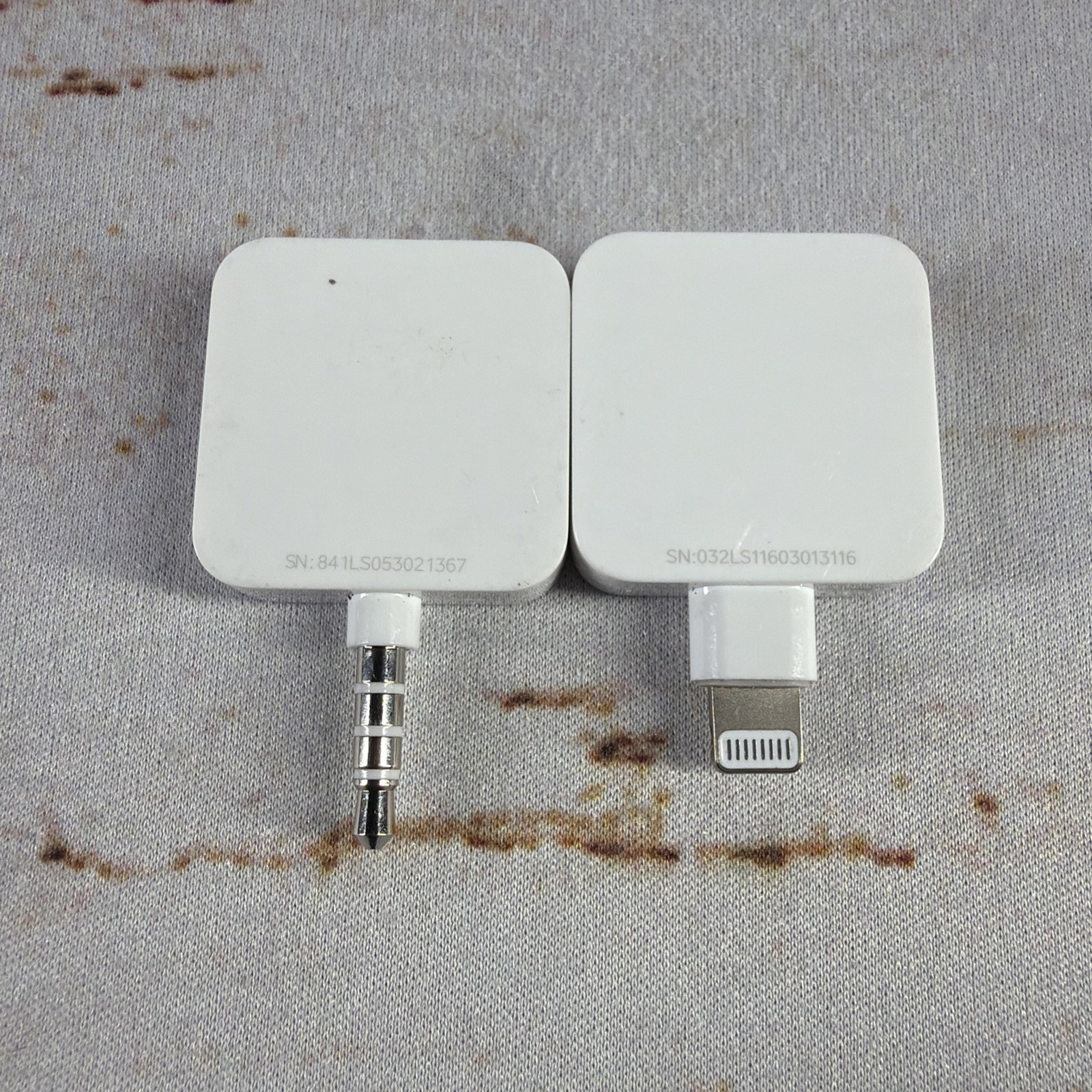 Square Magstripe Card Reader Bundle Aux Audio & Lightning Jack Used