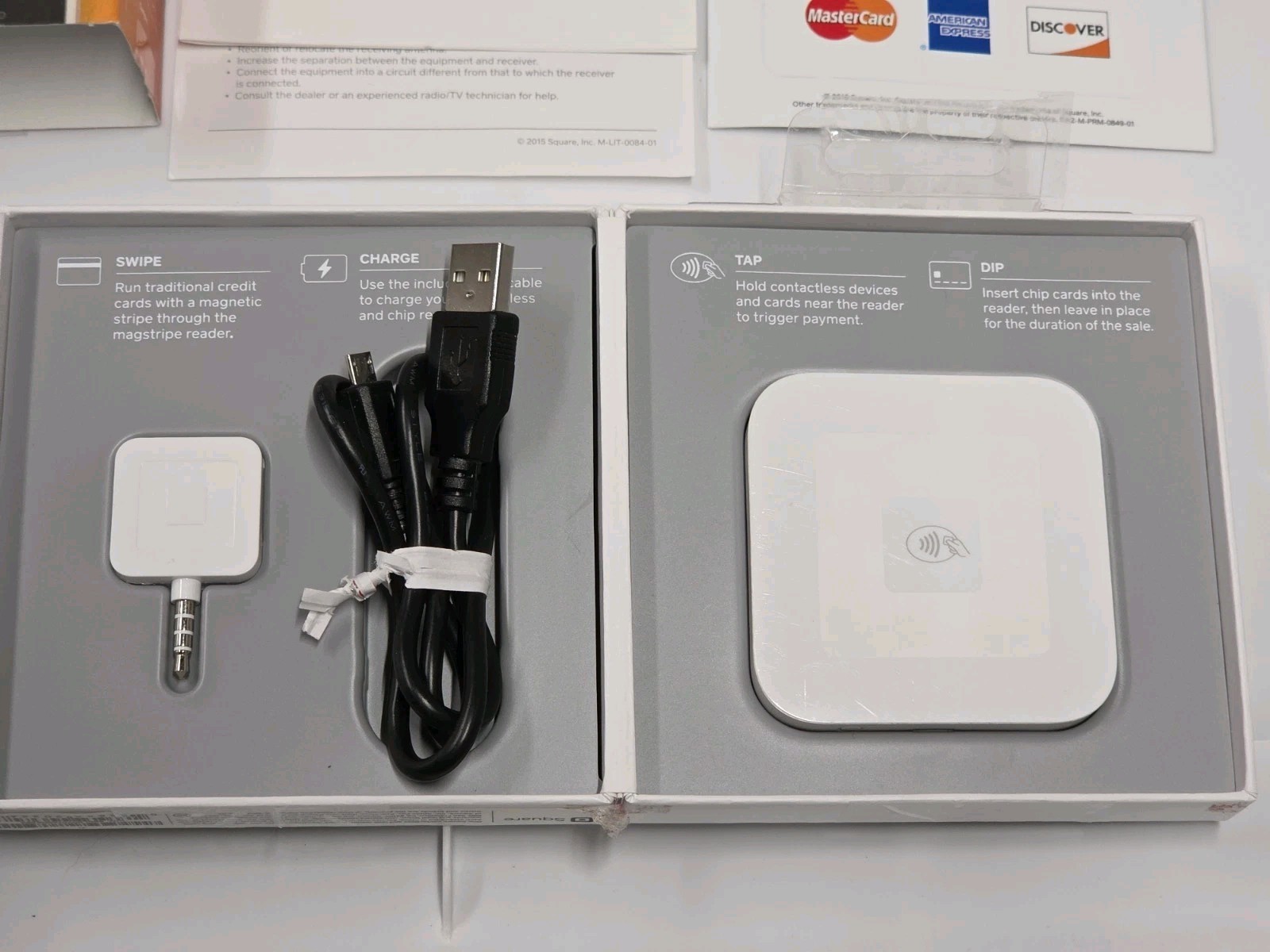 Square Credit Card Reader for Contactless and Chip Machine A-SKU-0113-03