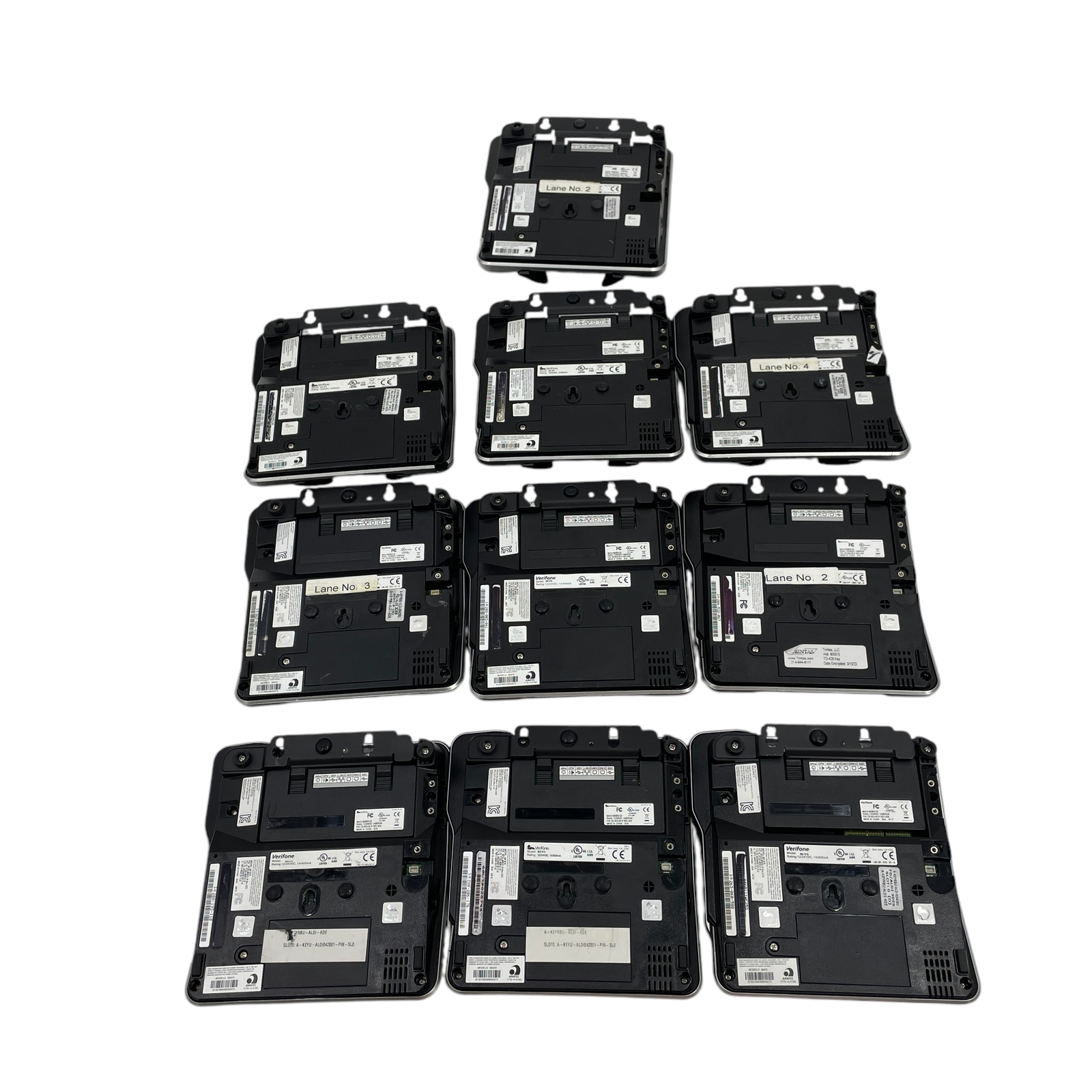 10 Pcs Kit VeriFone MX915 Credit Card Terminal Card Reading Machine w/ Pin-pad