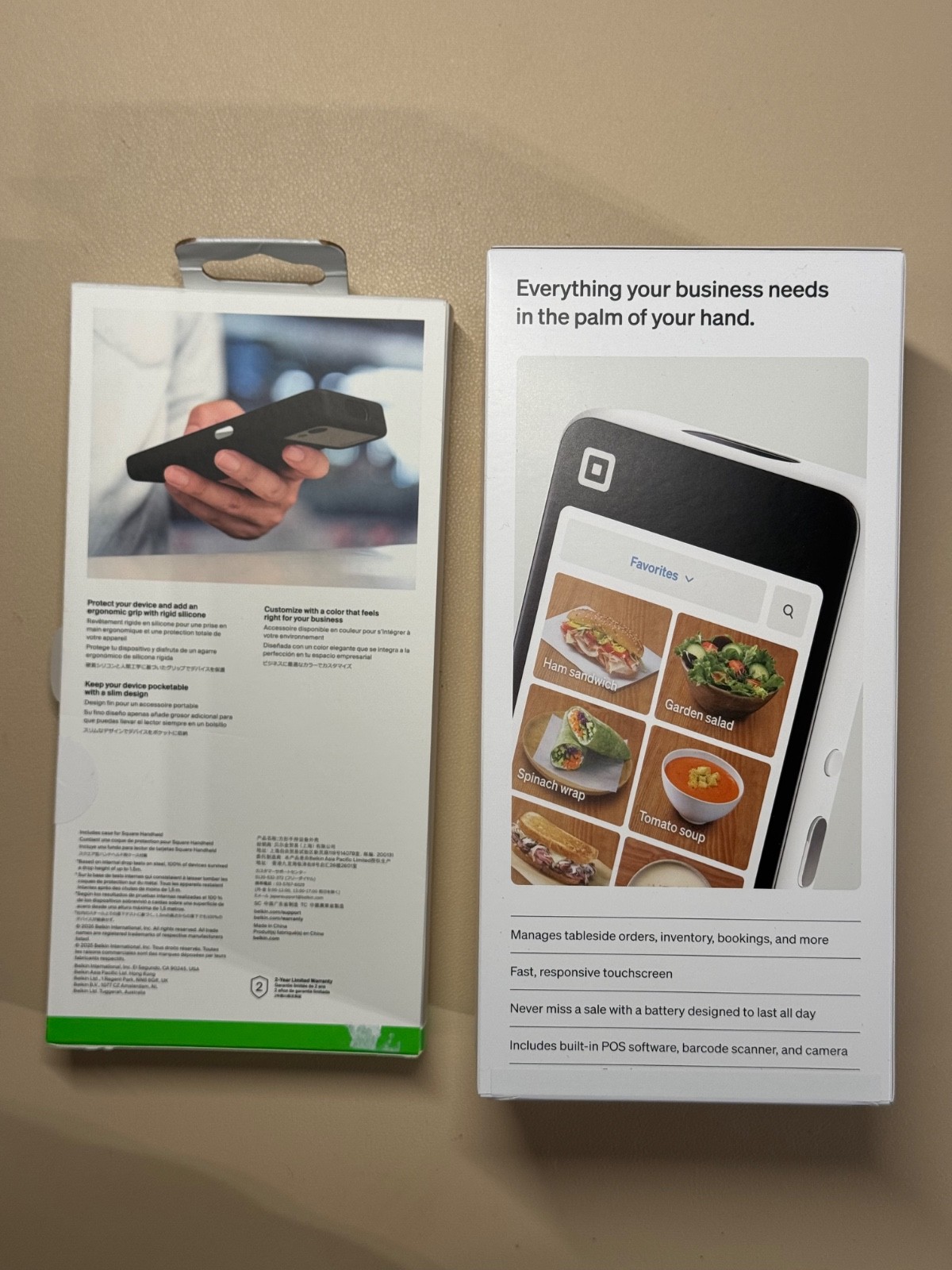 BUNDLE – Square Handheld + Belkin Case (Portable Credit Card Reader, Unopened)