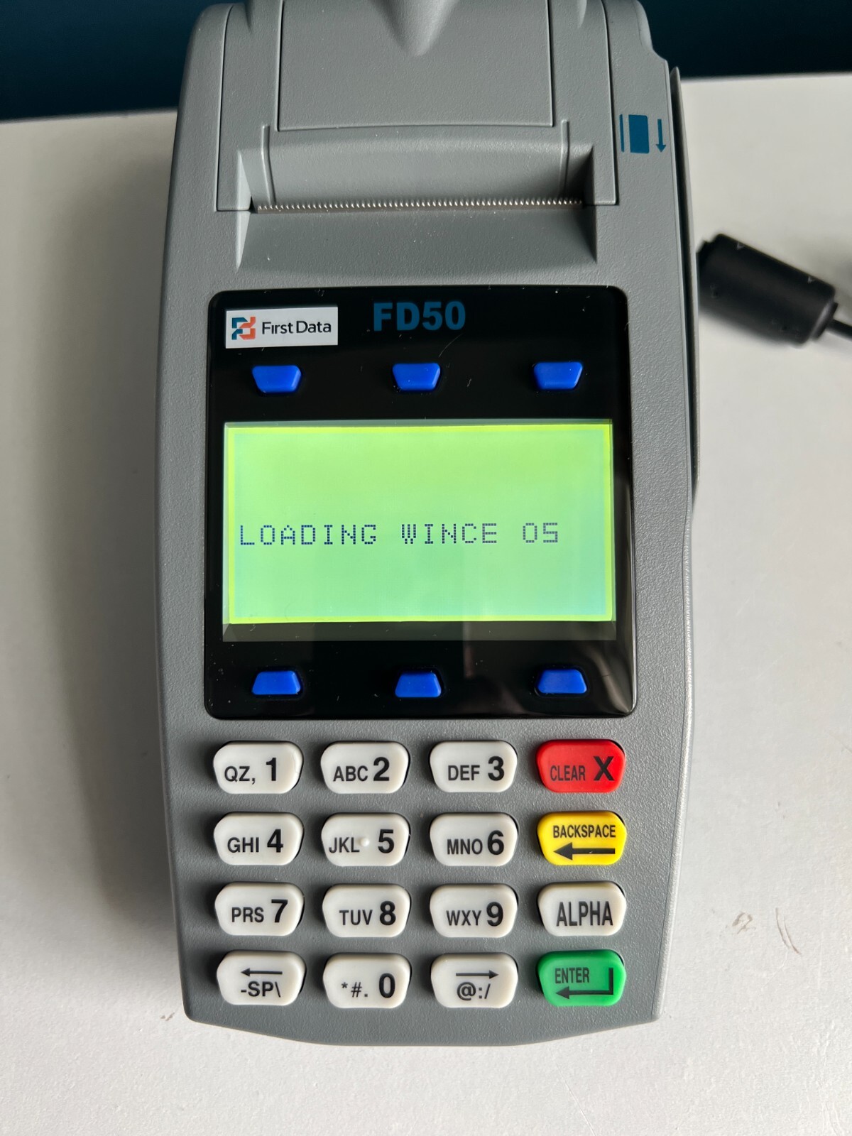 First Data FD50 Credit Card Terminal FD-50 NEW + FREE SHIPPING