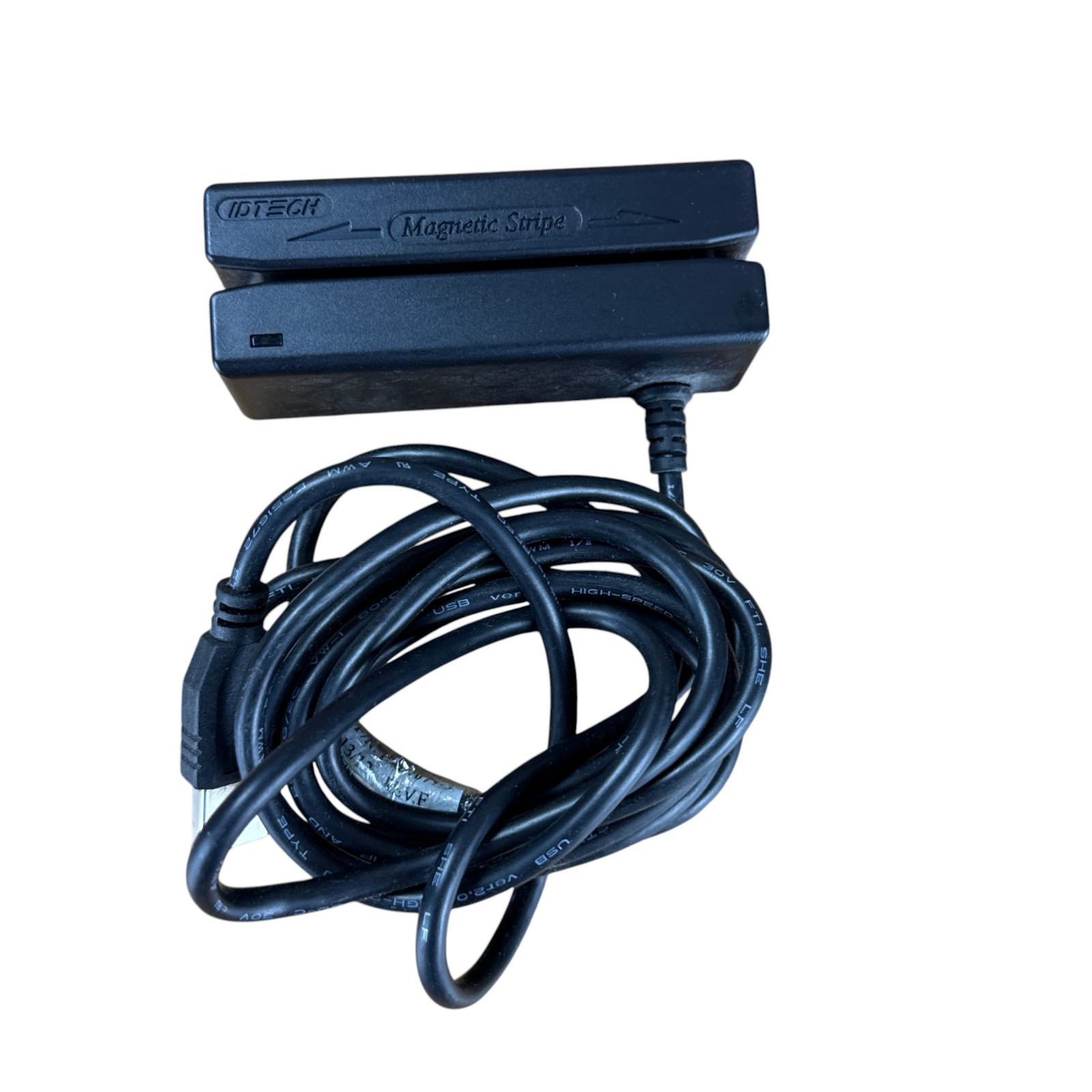 IDTECH USB Credit Card Swiper Magnetic Stripe Reader CAB1071-3 13/12 Rev F