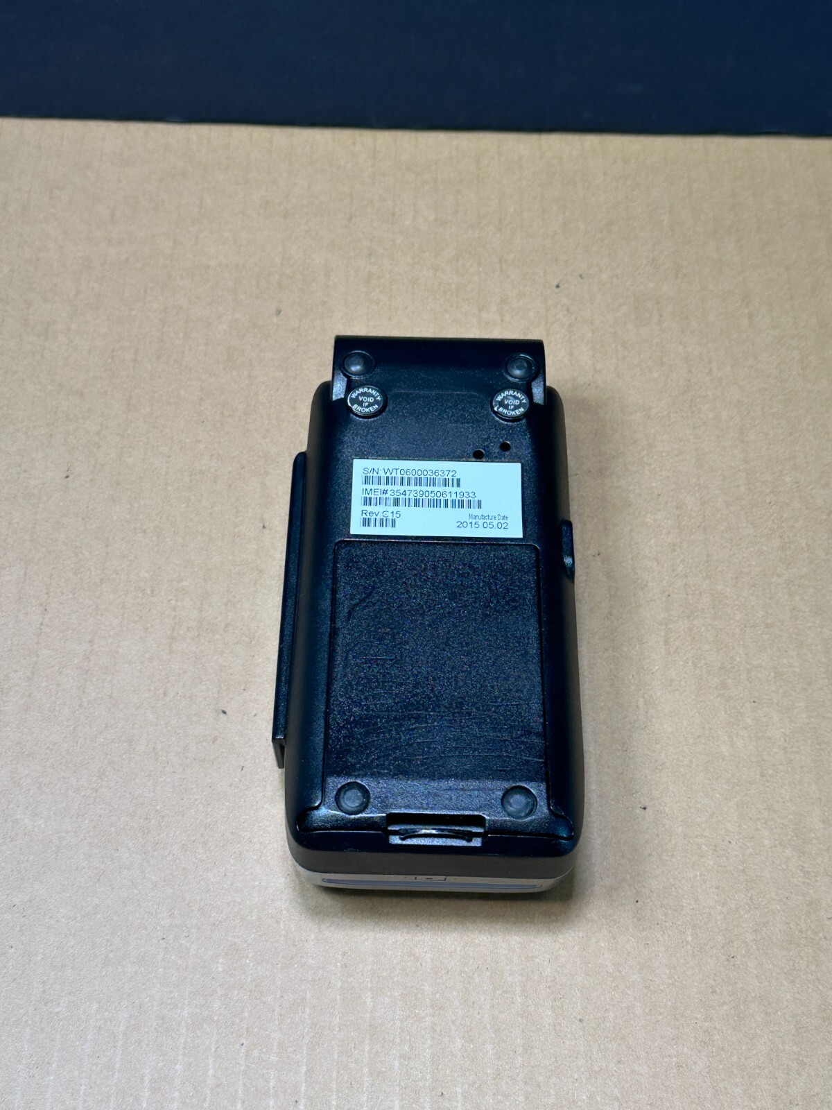 First Data FD410 DW EMV Wireless Handheld Credit Card Terminal