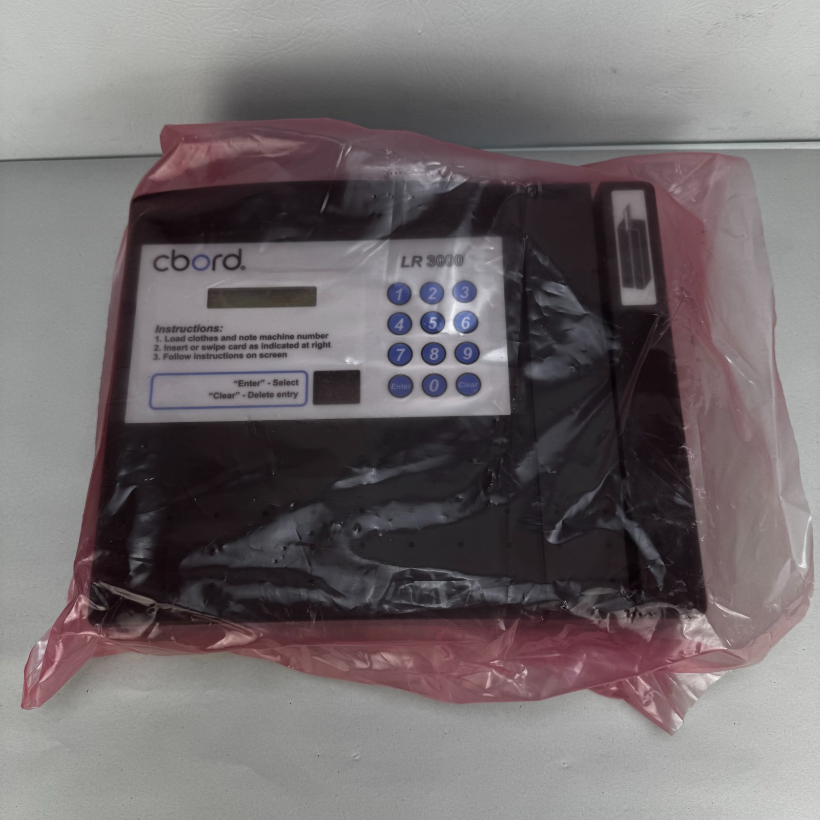 CBORD LR3000 Card Reader Terminal Facility Access Panel 670-1035 REV 4