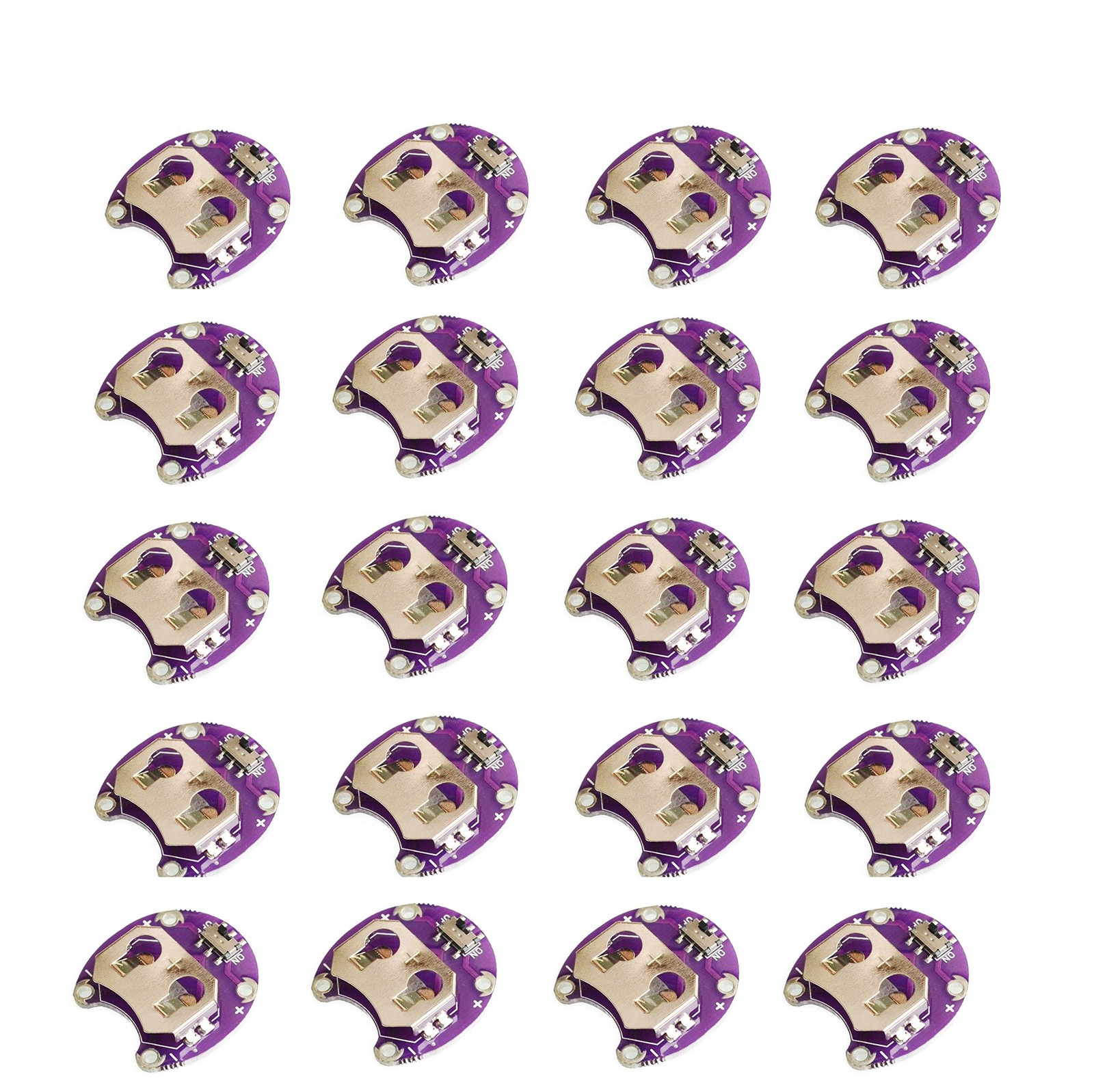 20 PCS/LOT Lilypad Coin Cell Holder CR2032 Mount Module Lily Pad for Arduino …