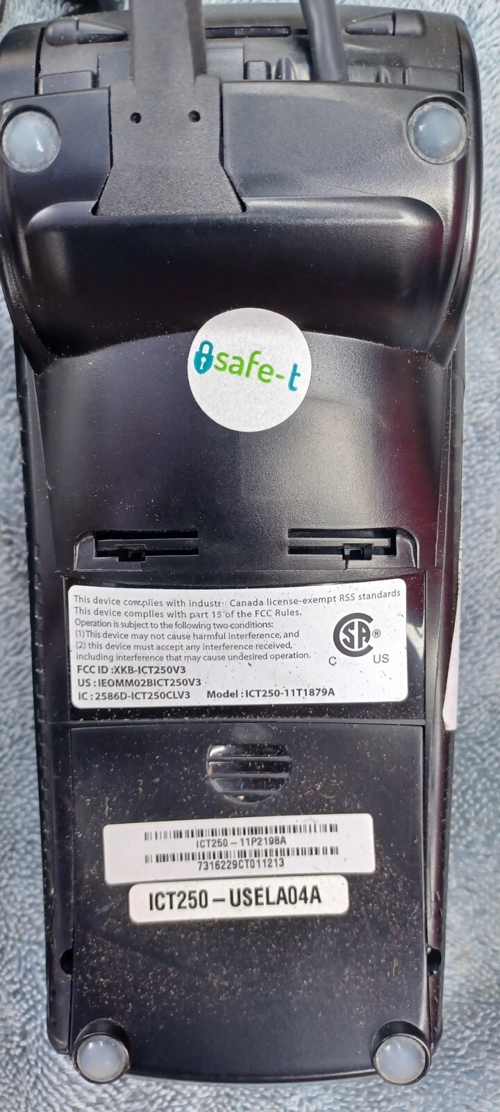 Ingenico Terminals Credit Card Reader Payment Machines ICT250 11T1879A IPP310