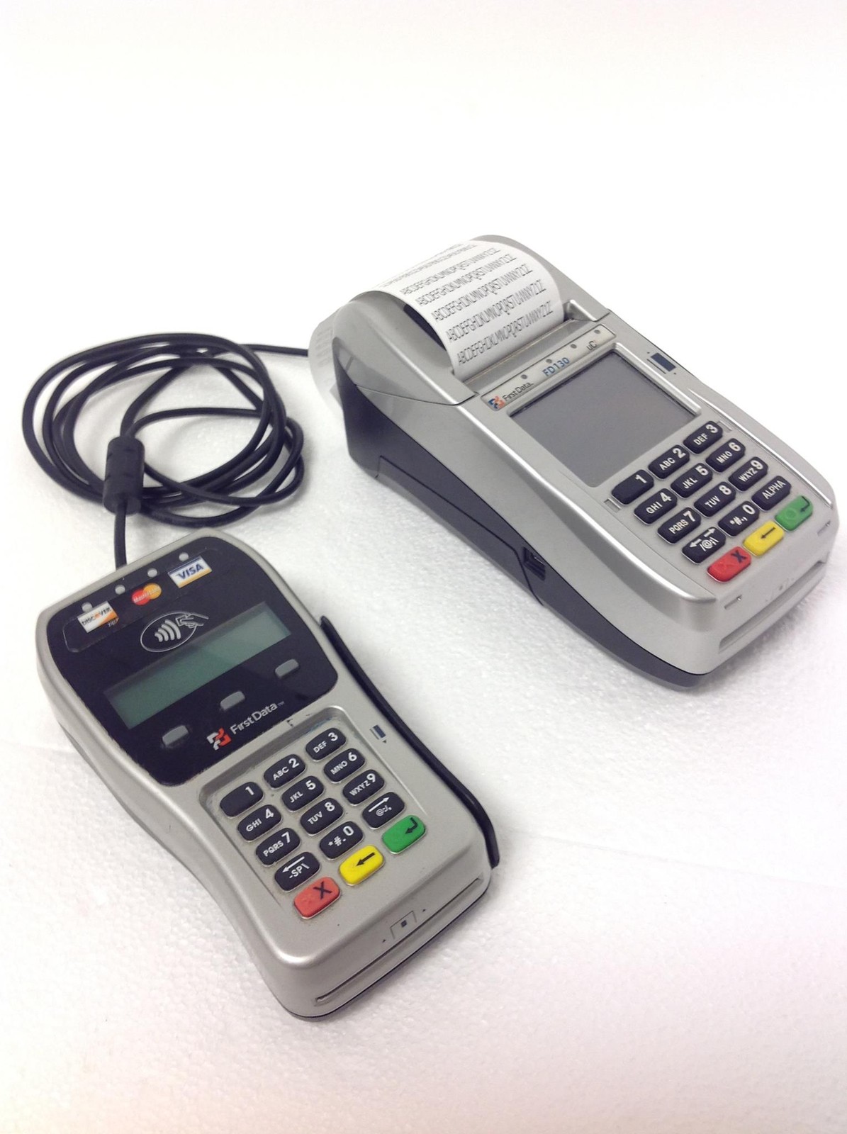 4x FIRST DATA FD130 Credit Card Machine w/ First Data Pinpad FD35 FREE SHIPPING