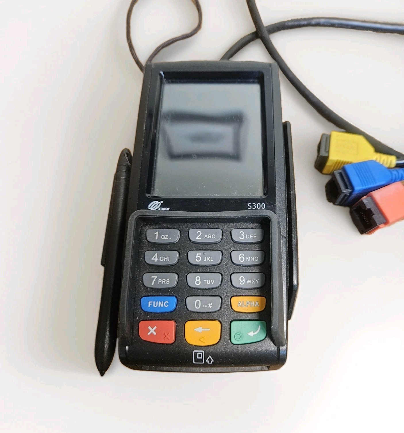 PAX S300 Integrated Pin Pad Credit Card Terminal Pocessing Machine 1 Of 3