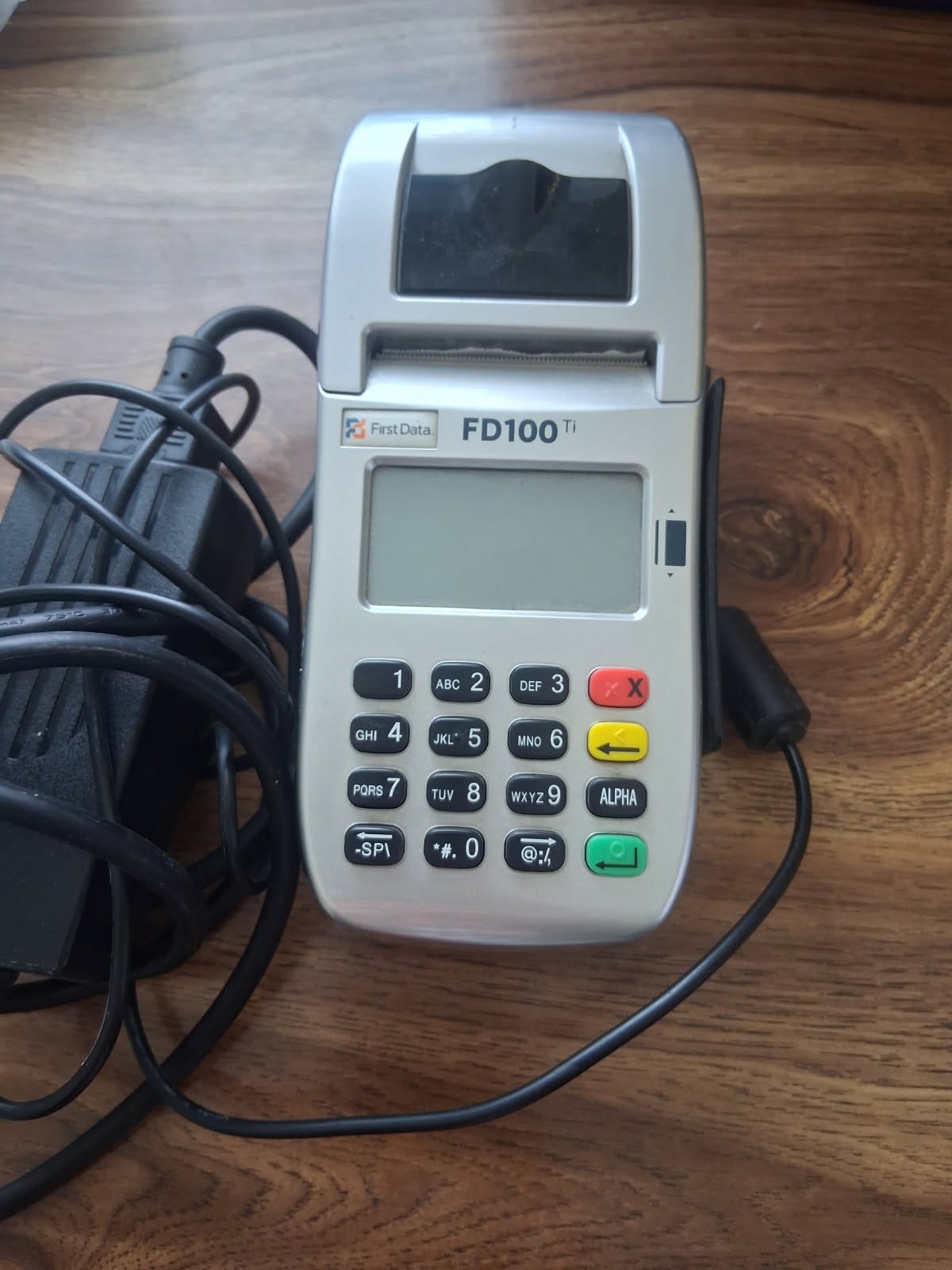 First Data FD100 TI Credit Card Terminal