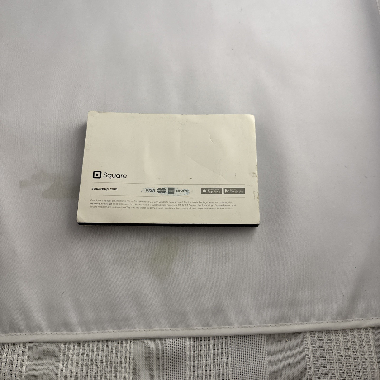 Square Reader for Mag Stripe with headset jack Credit Card Payment Unused