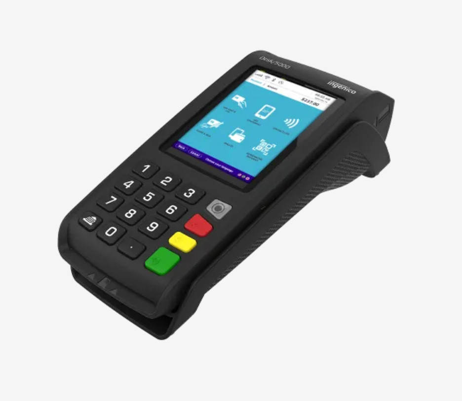Ingenico Desk/5000 Wired Credit Card Terminal Reader w/ Chase Screen