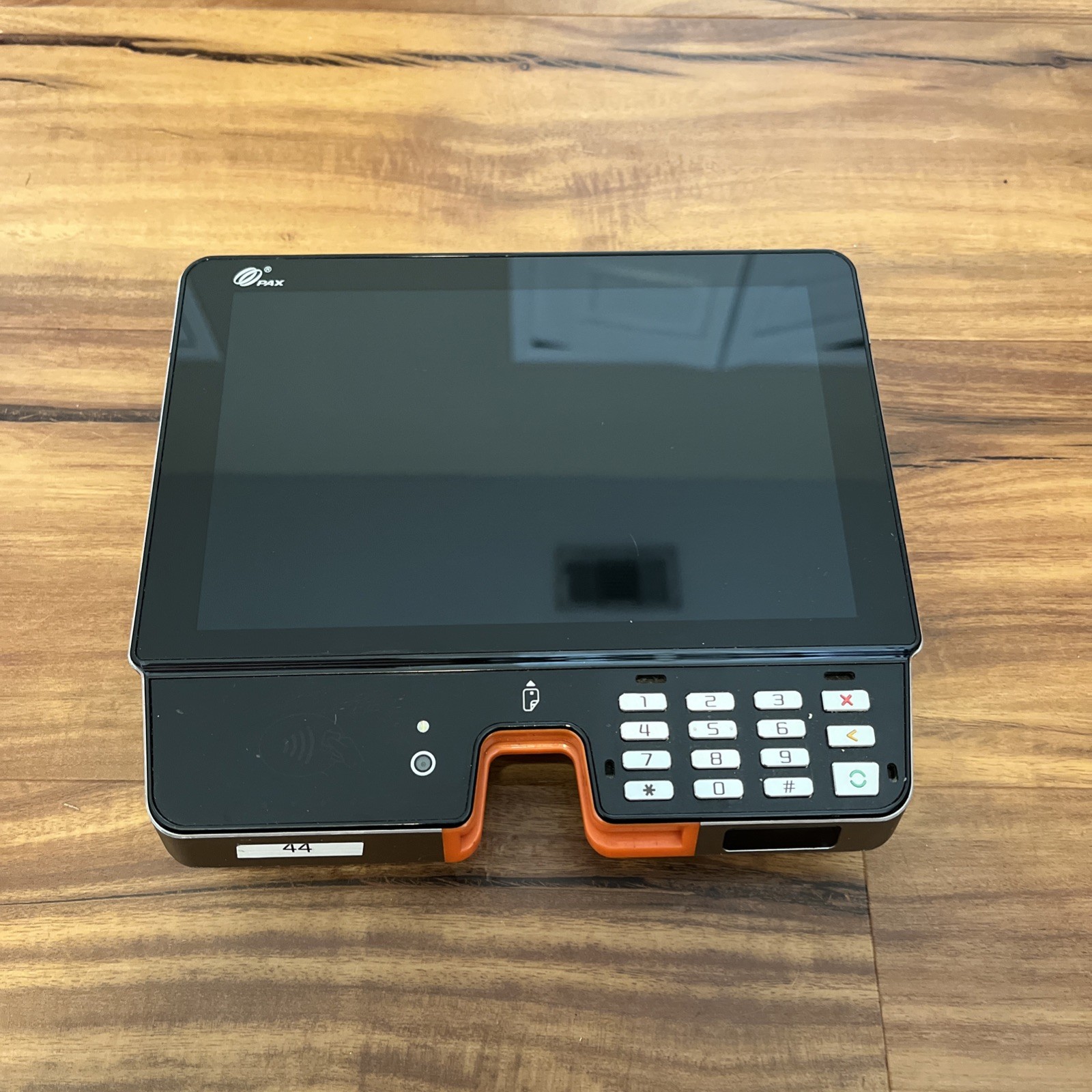 Pax Aries 8 Credit Card Reader Untested/ WiFi Bluetooth Ethernet Terminal