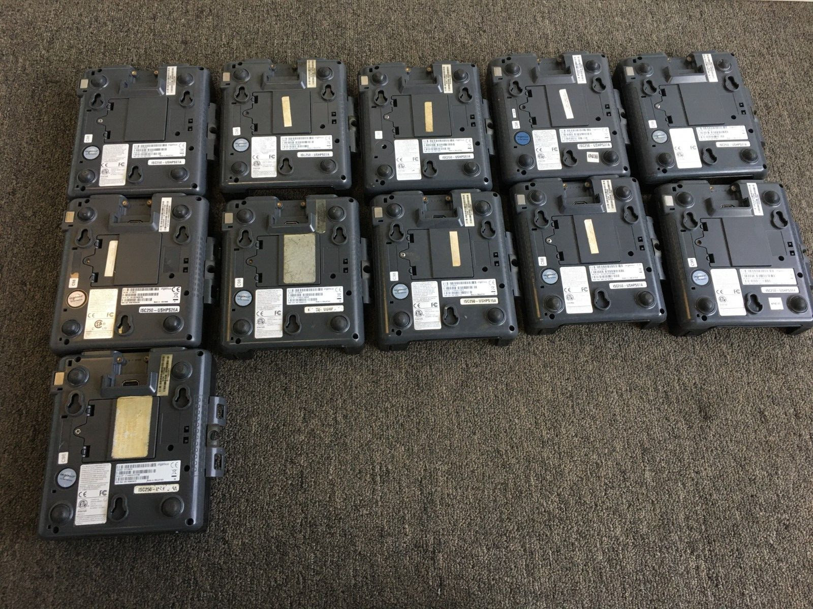 Lo of 11 Ingenico ISC Touch 250 Payment Terminalstested as pictued-Need Reset